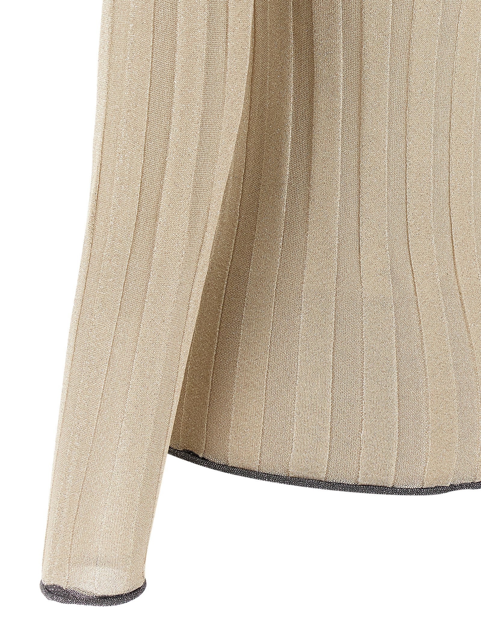 Fabiana Filippi Gold Viscose Cardigan