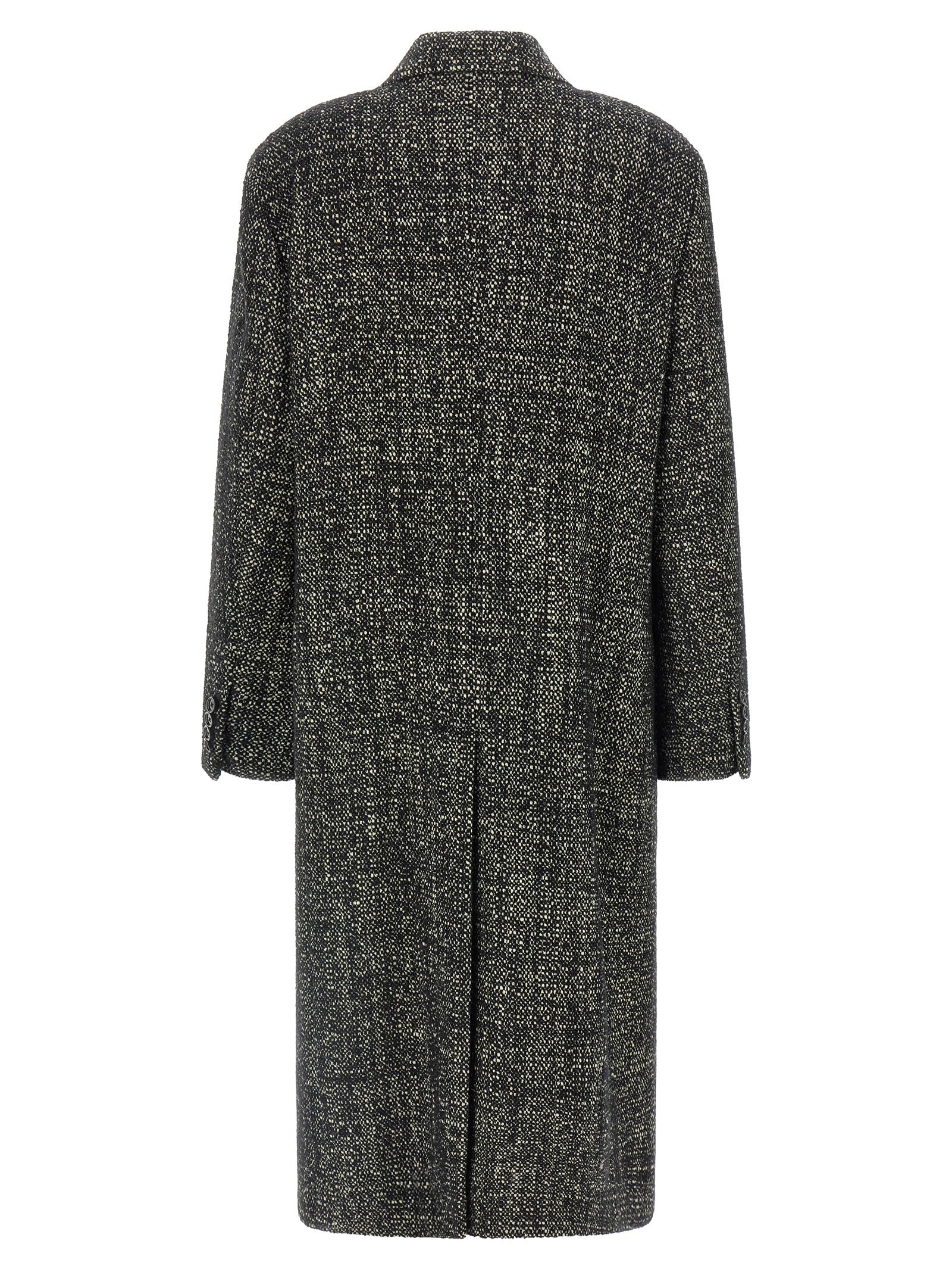 Dolce & Gabbana Bicolor Polyamide Coat