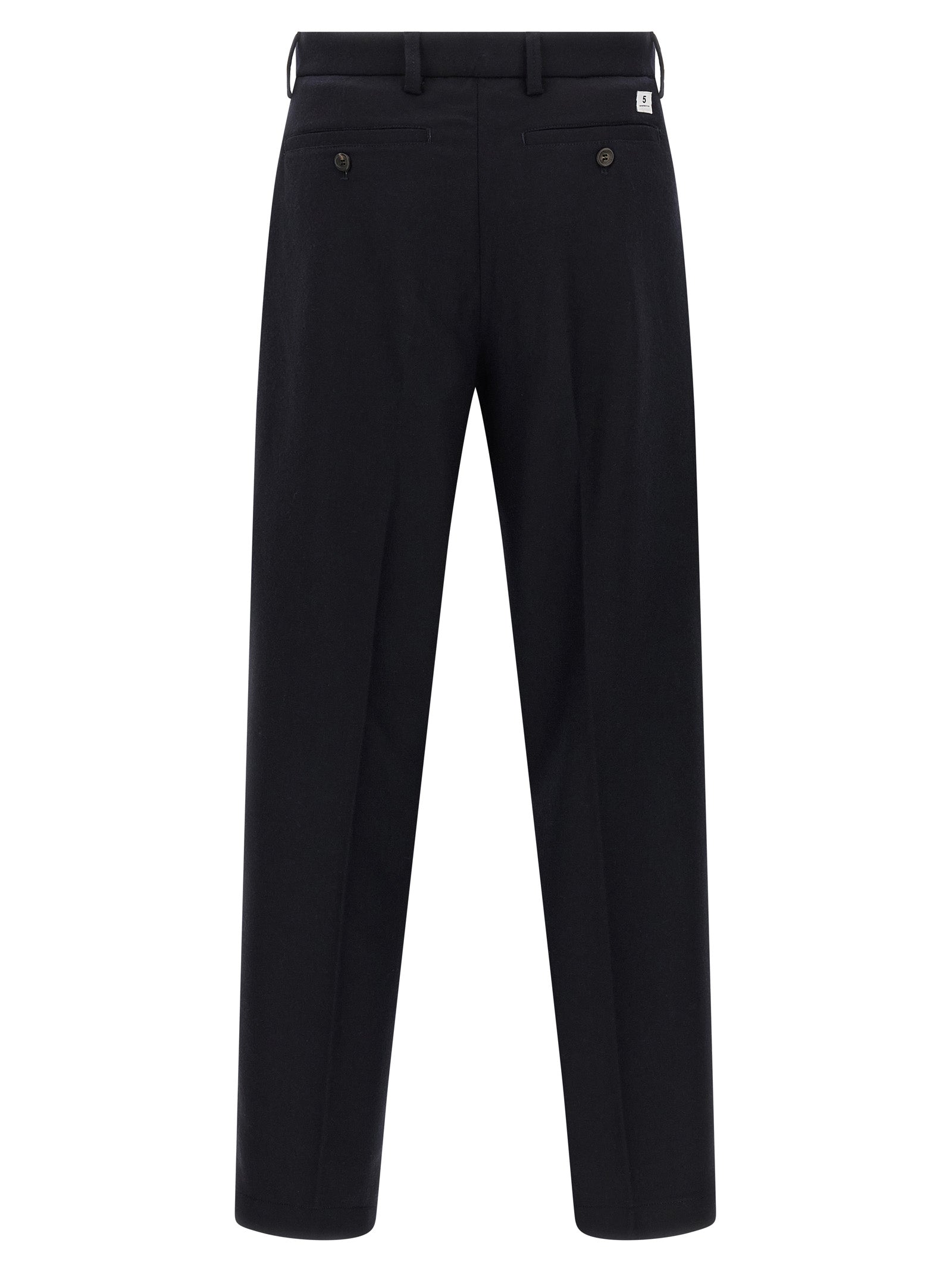 Department 5 Blue Wool Casual Pants