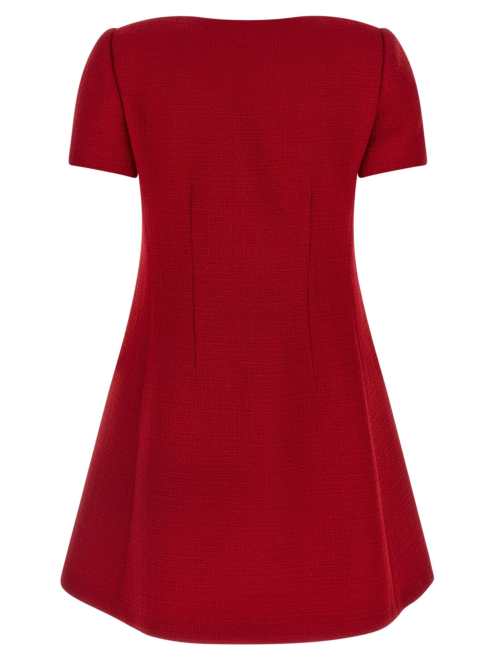 Valentino Garavani Multicolor Virgin Wool Short Dress