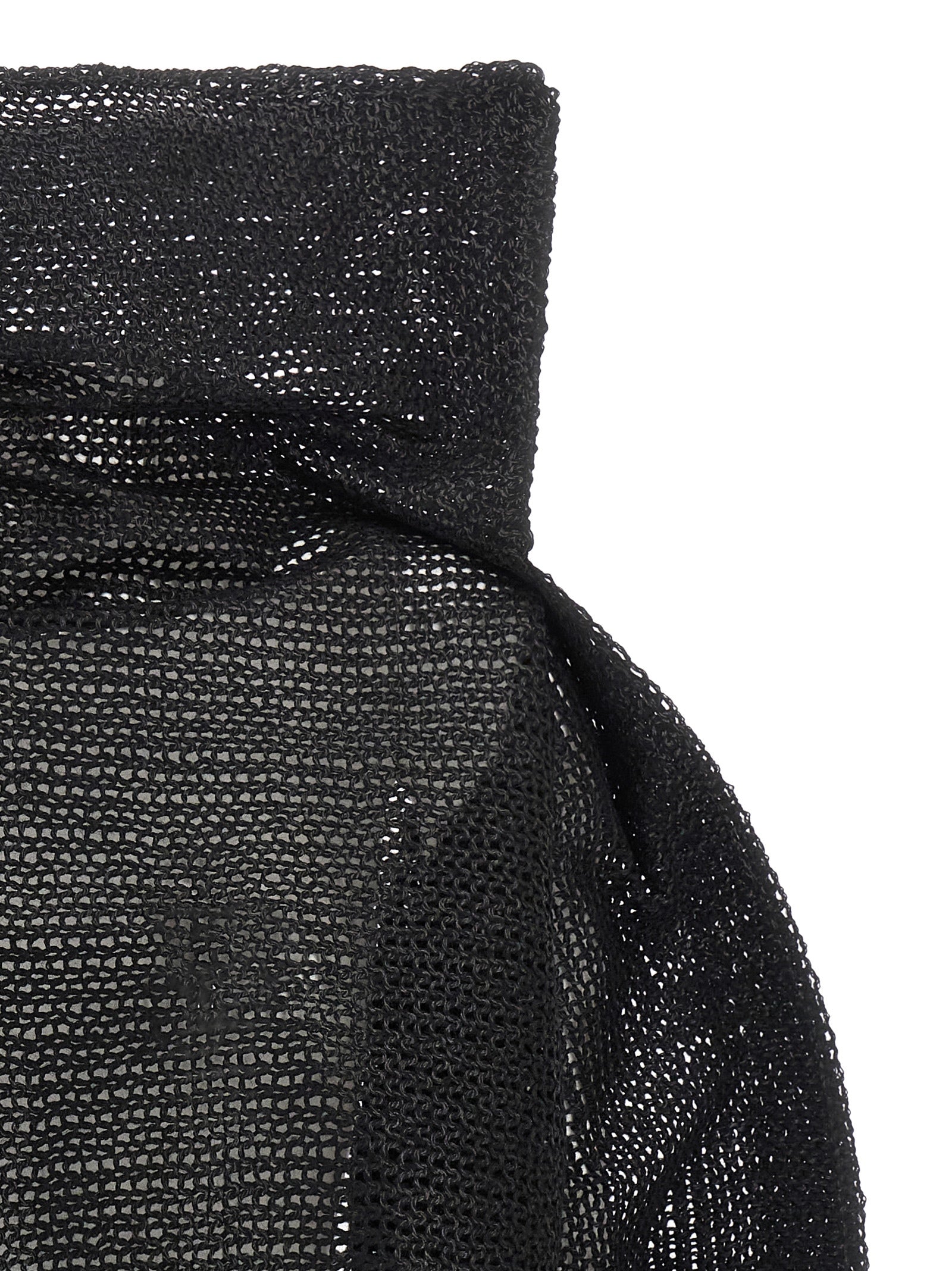 Issey Miyake Black Wool Sweatshirt