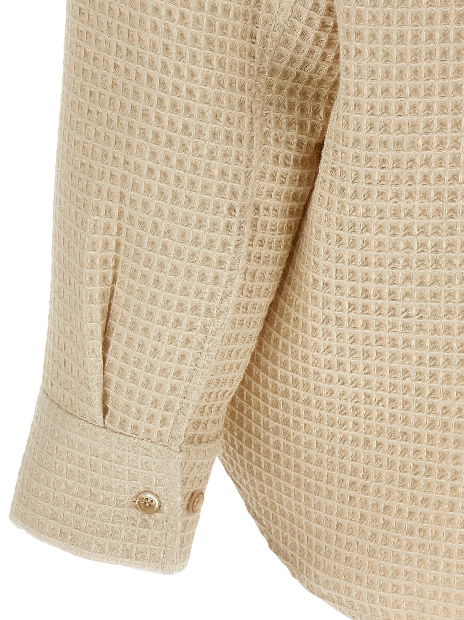 SÉFR Beige Cotton Blouse