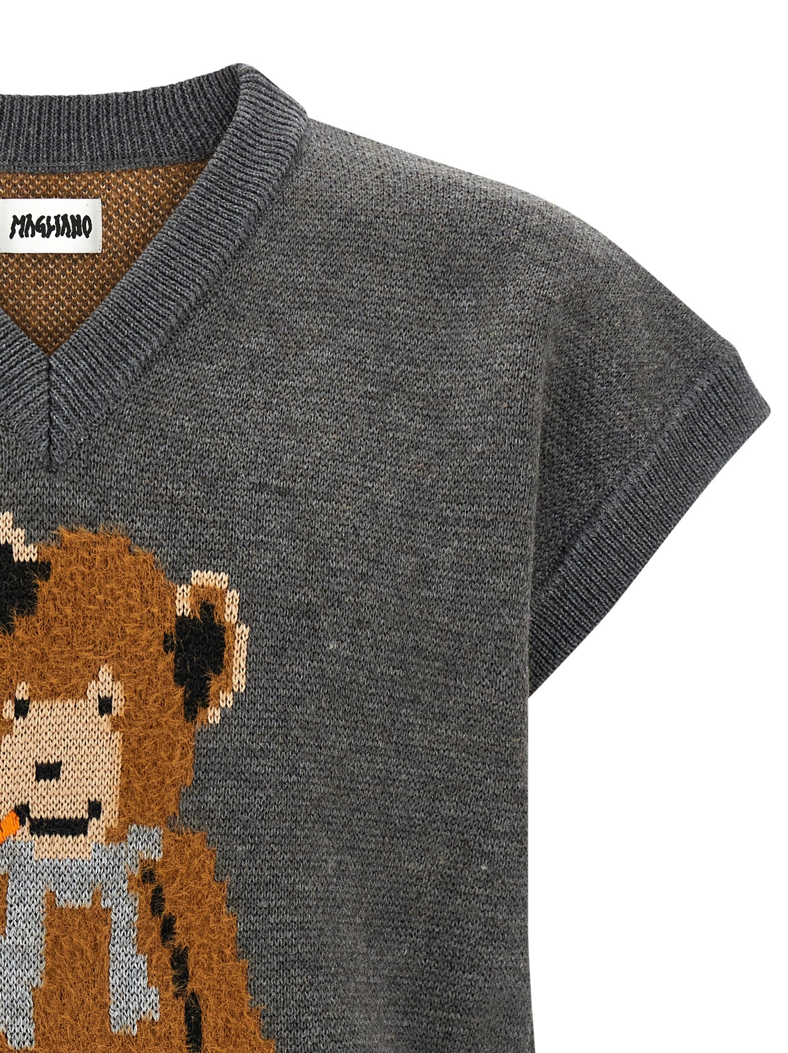 Magliano Gray Wool Sweatshirt