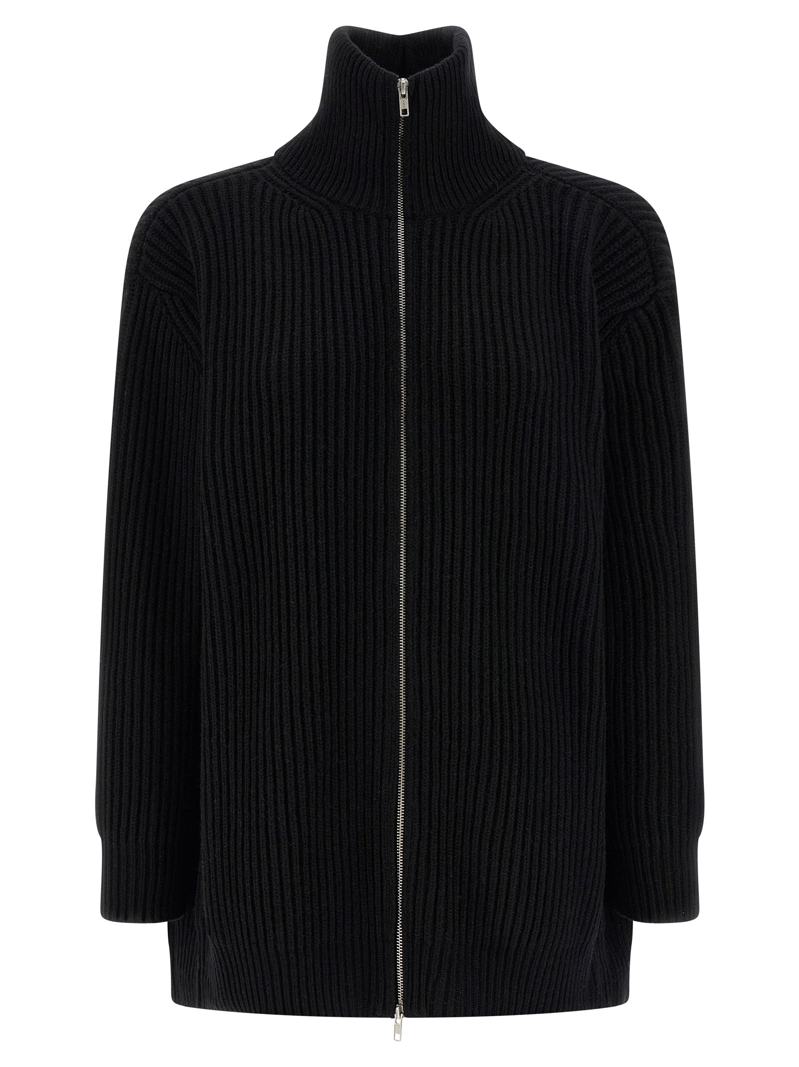 MM6 Maison Margiela Black Wool Short Dress