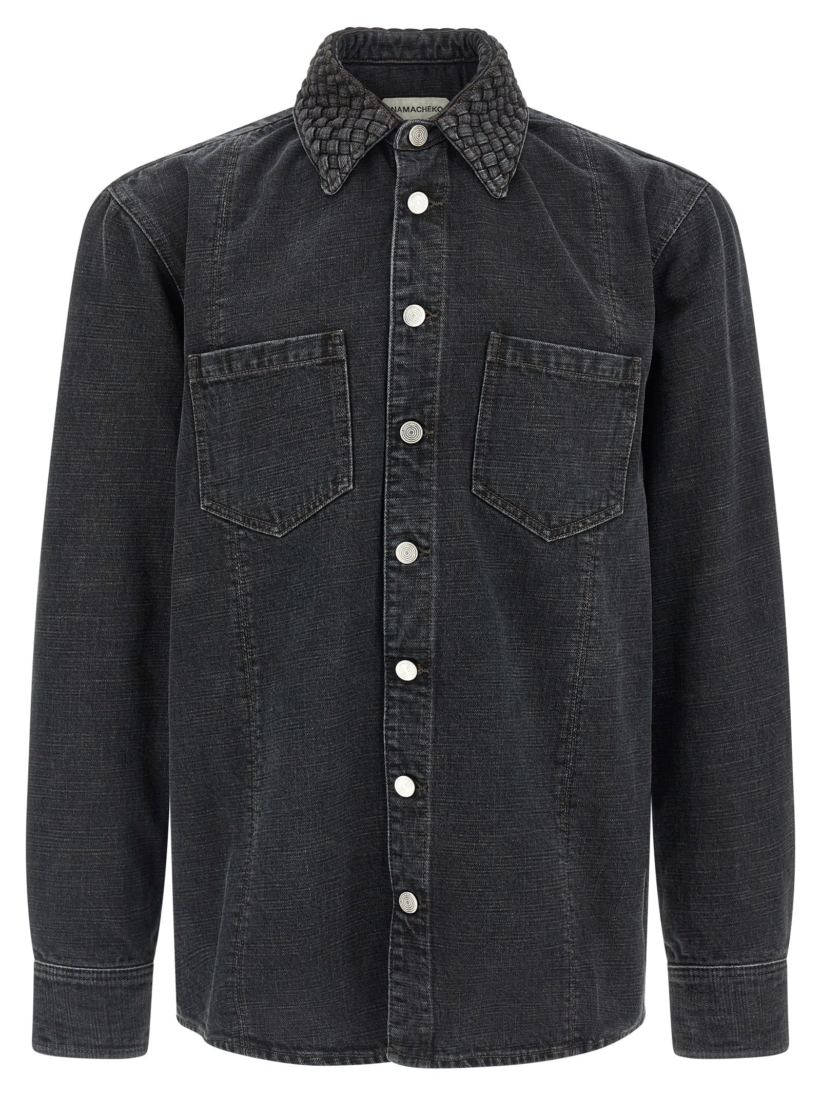 Namacheko Black Cotton Blouse