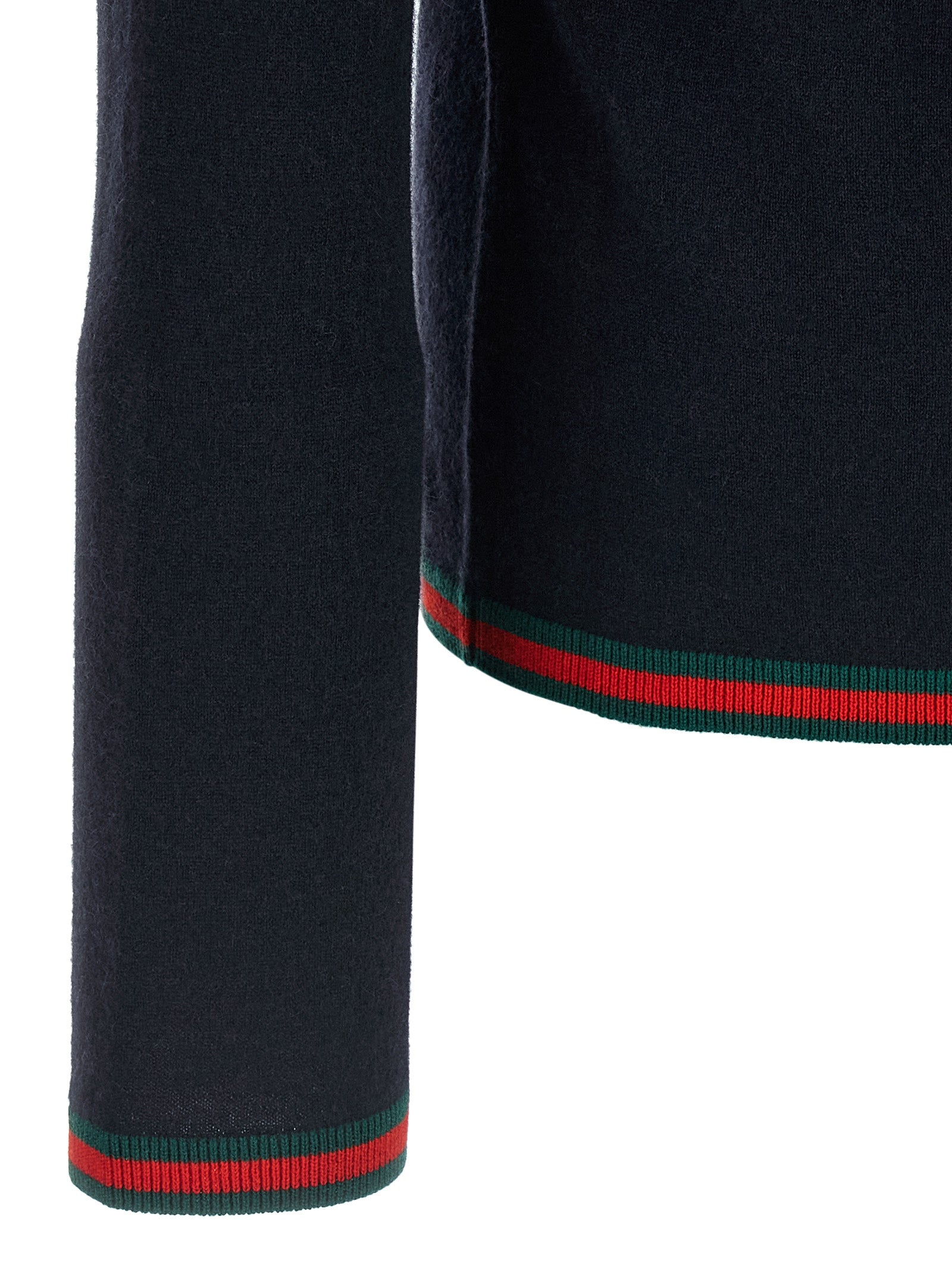 Gucci Blue Cashmere Cardigan