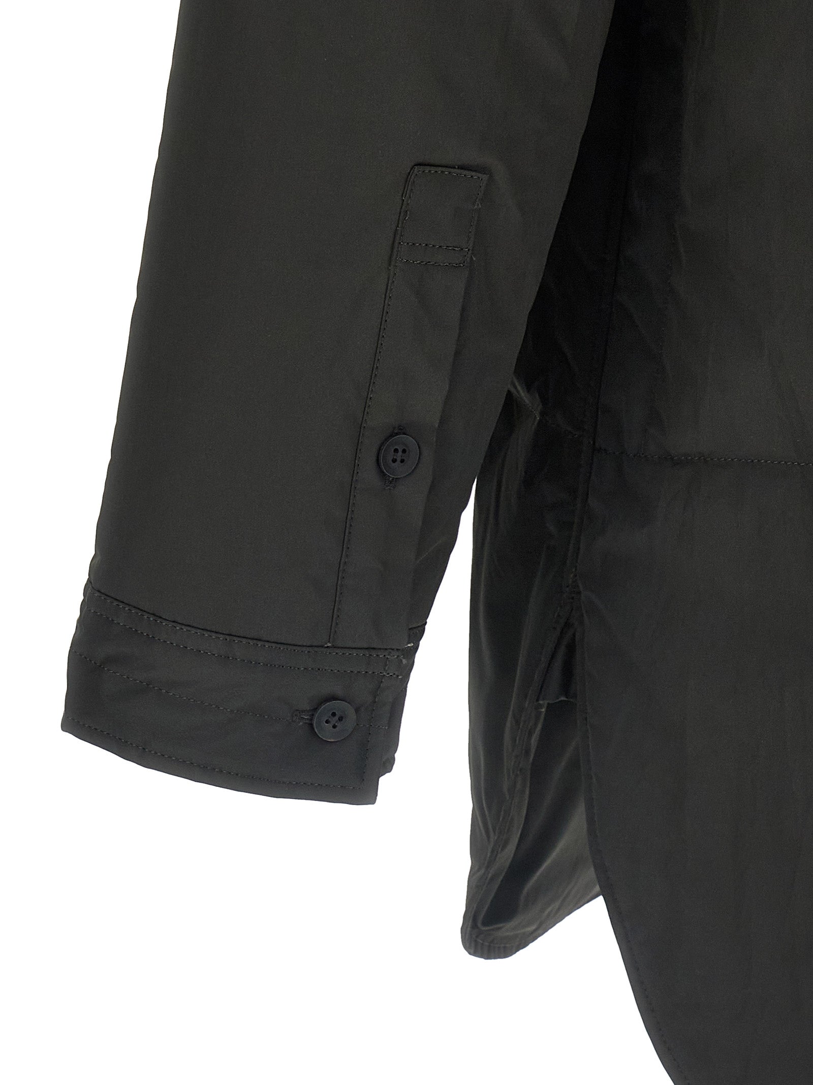 Yohji Yamamoto Black Polyester Blouse