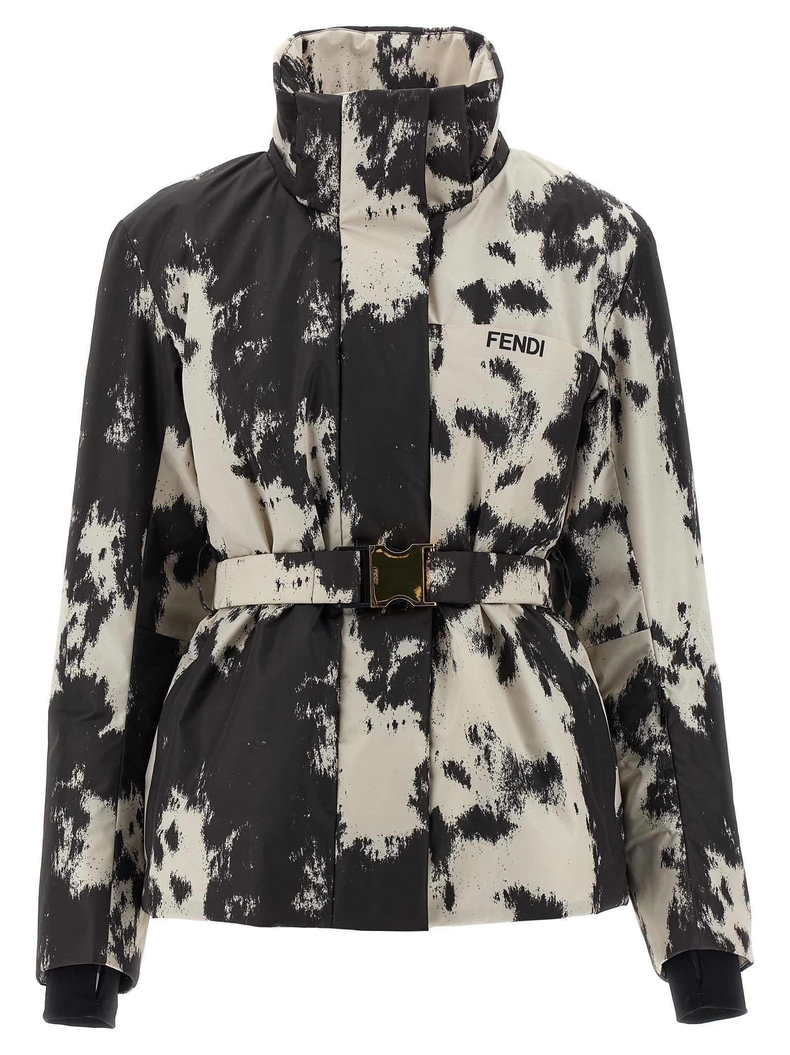 Fendi Multicolor Polyester Shell Jacket