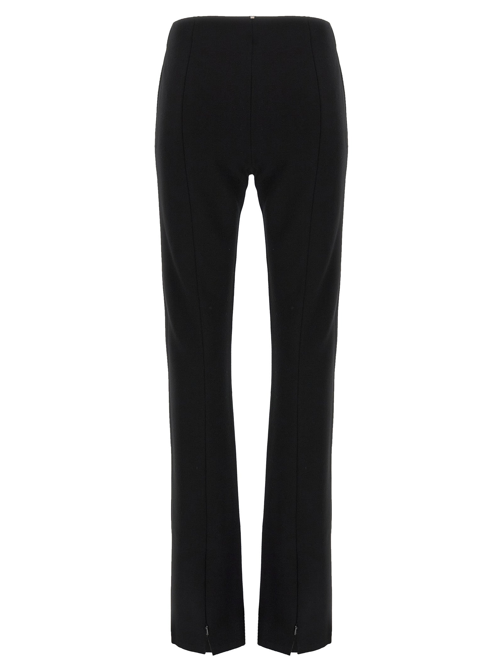 Sportmax Black Viscose Casual Pants