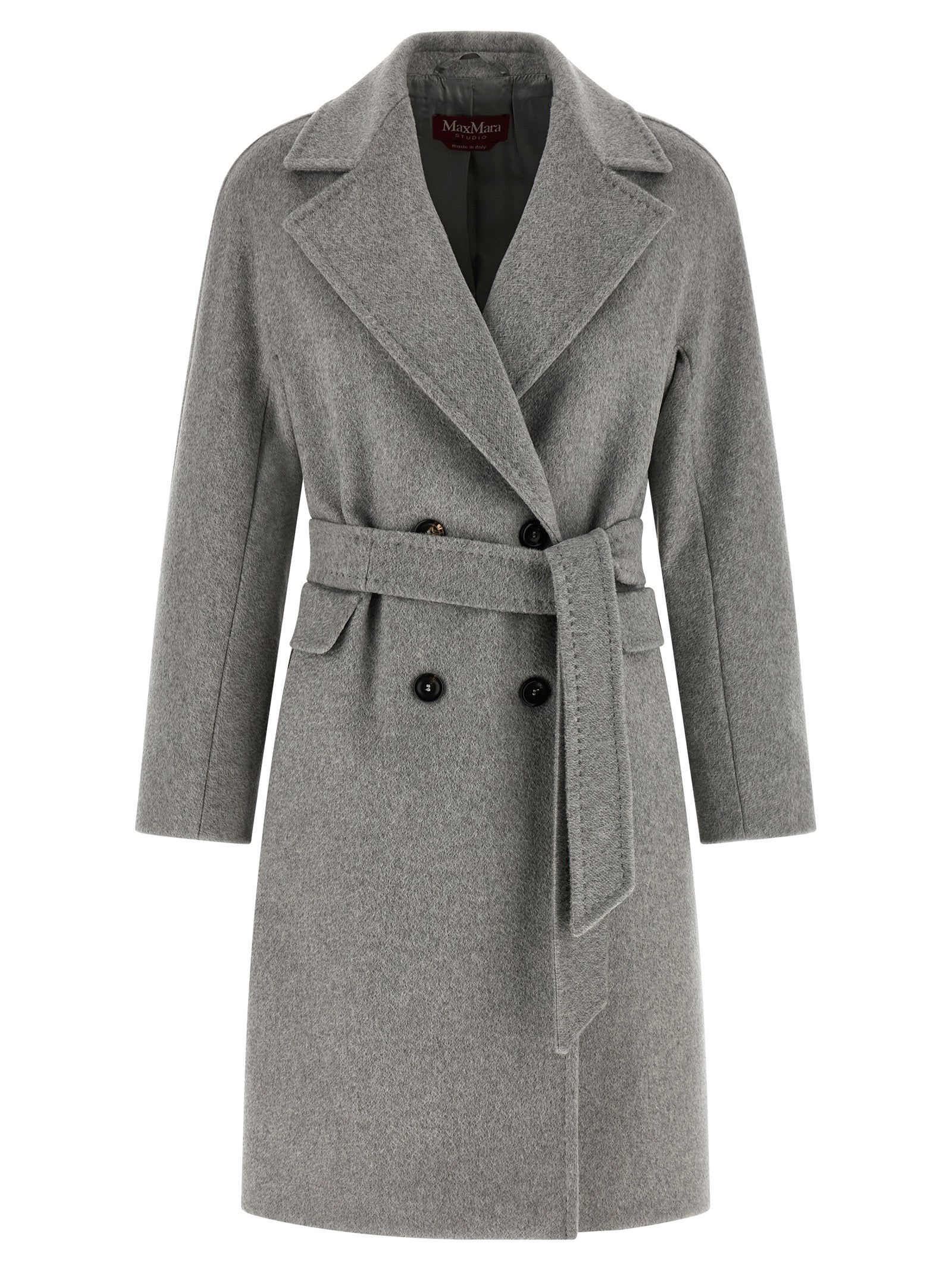 Max Mara Gray Cashmere Coat