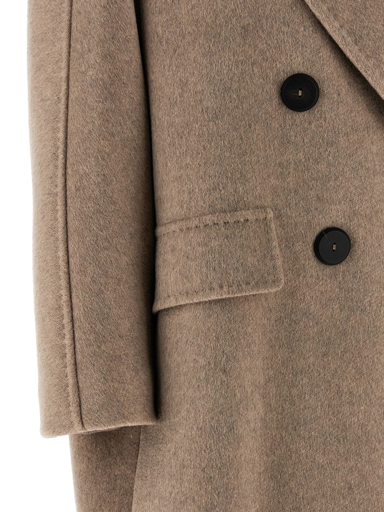 Max Mara Beige Cashmere Coat