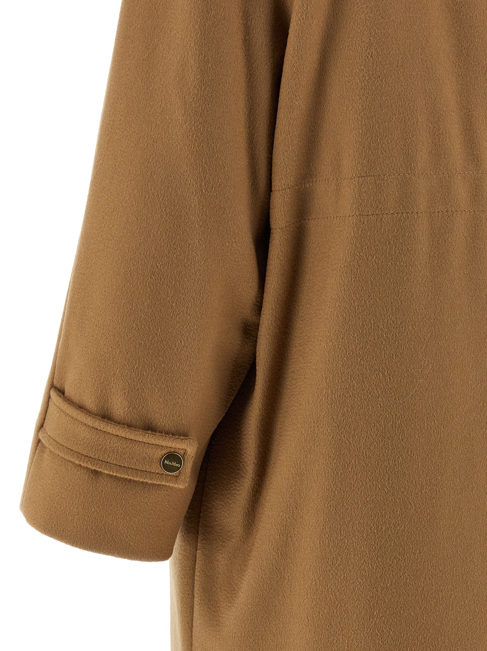 Max Mara Beige Polyamide Parka