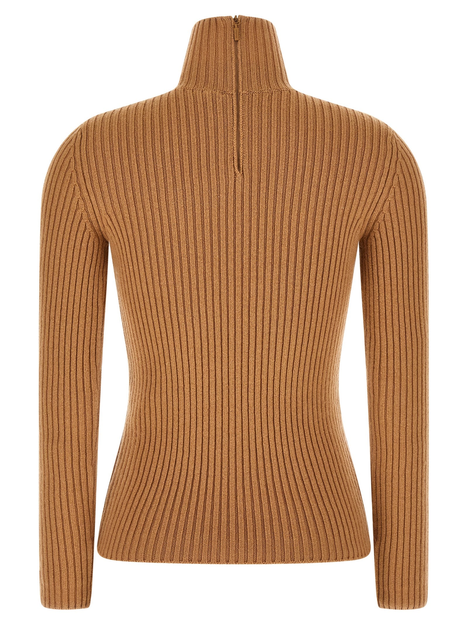 Max Mara Beige Wool Cardigan