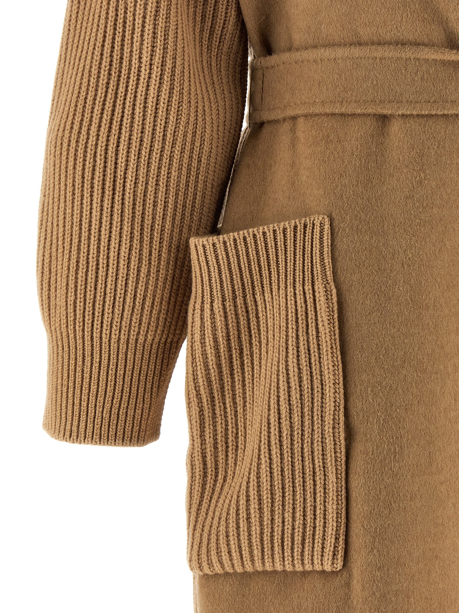 Max Mara Beige Wool Coat