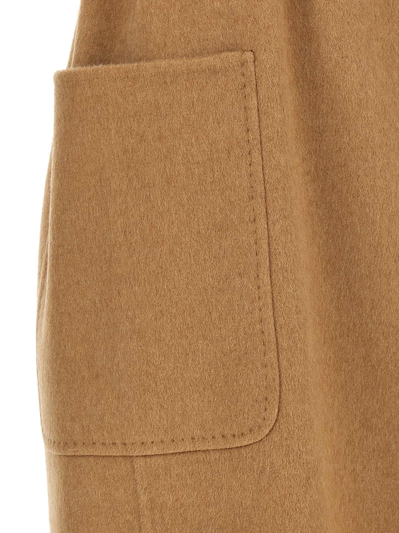 Max Mara Beige Wool Coat