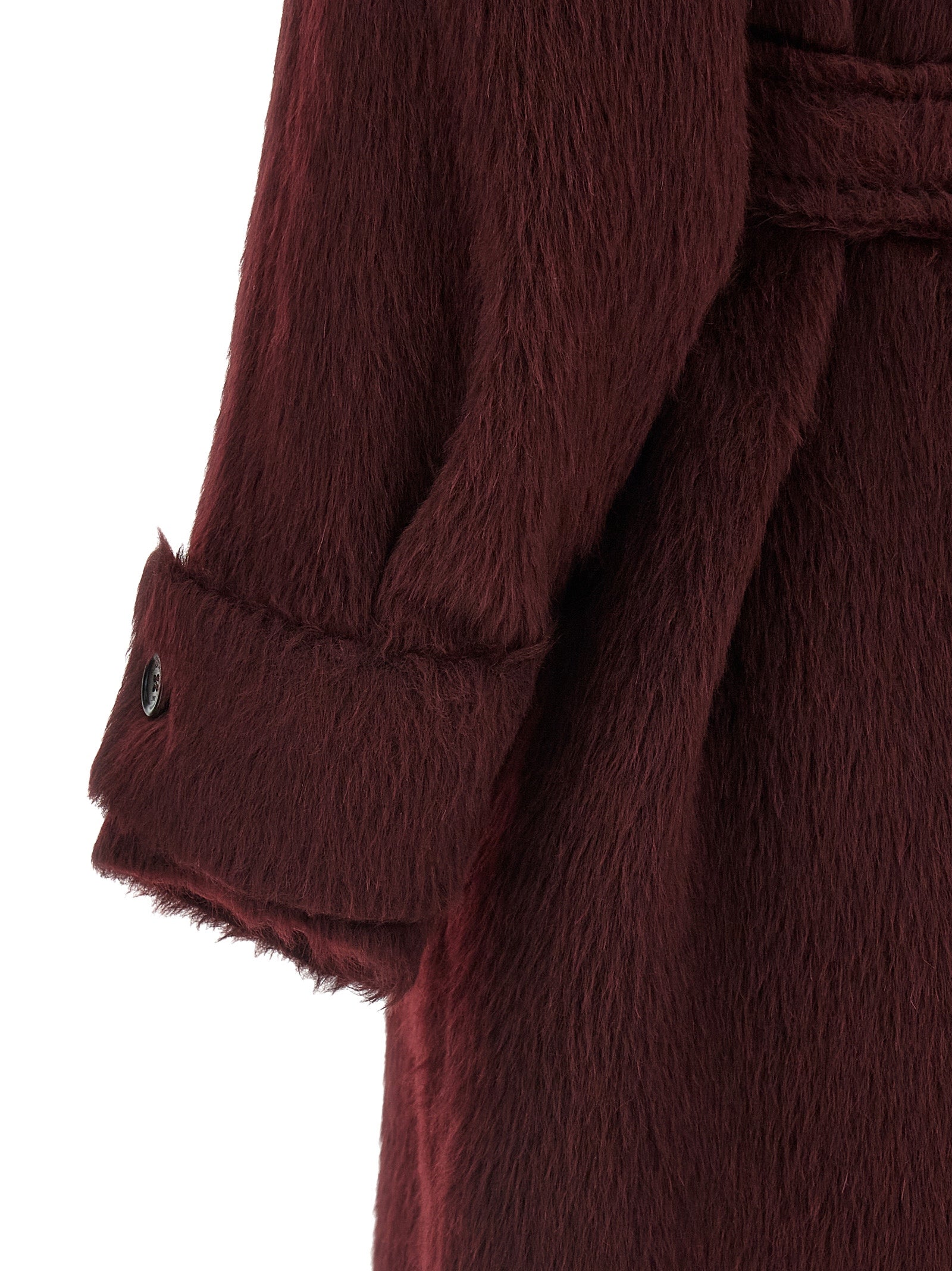 Max Mara Bordeaux Wool Coat