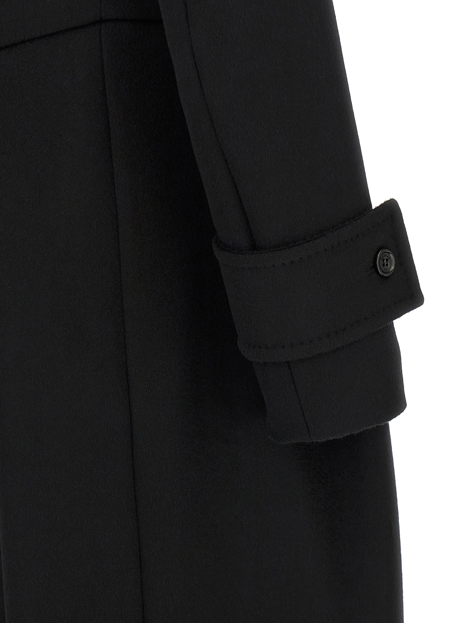 Max Mara Black Wool Coat