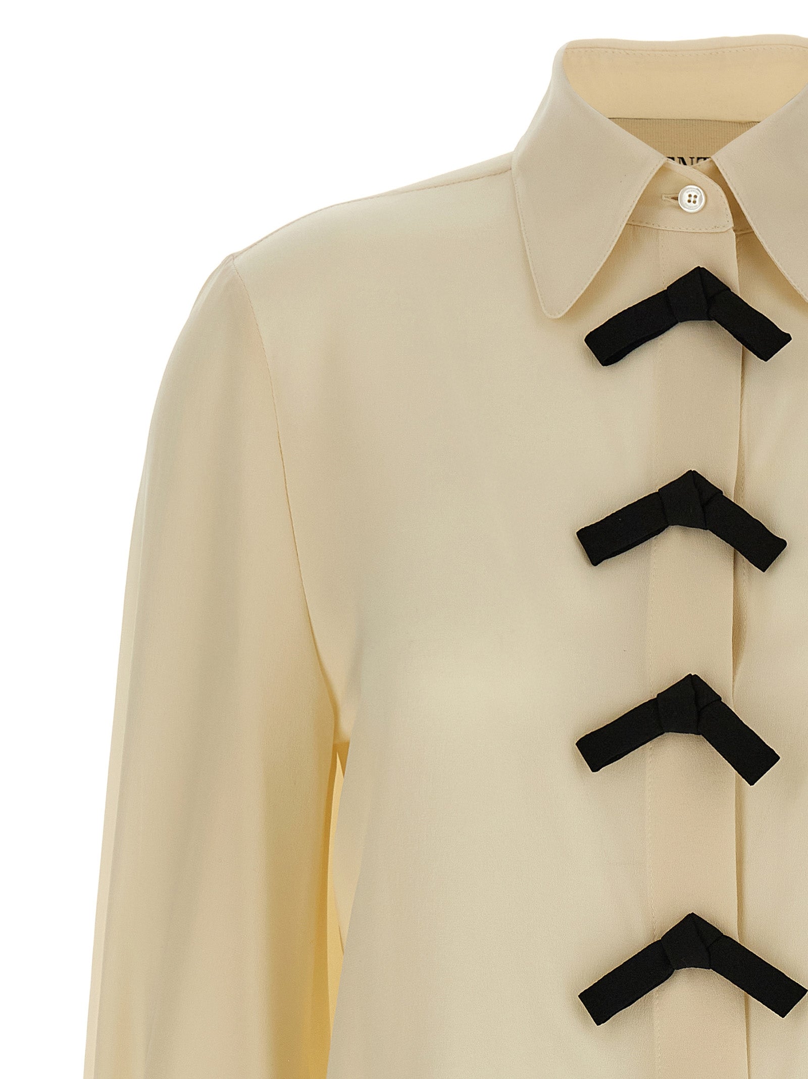 Valentino Garavani Beige Silk Blouse