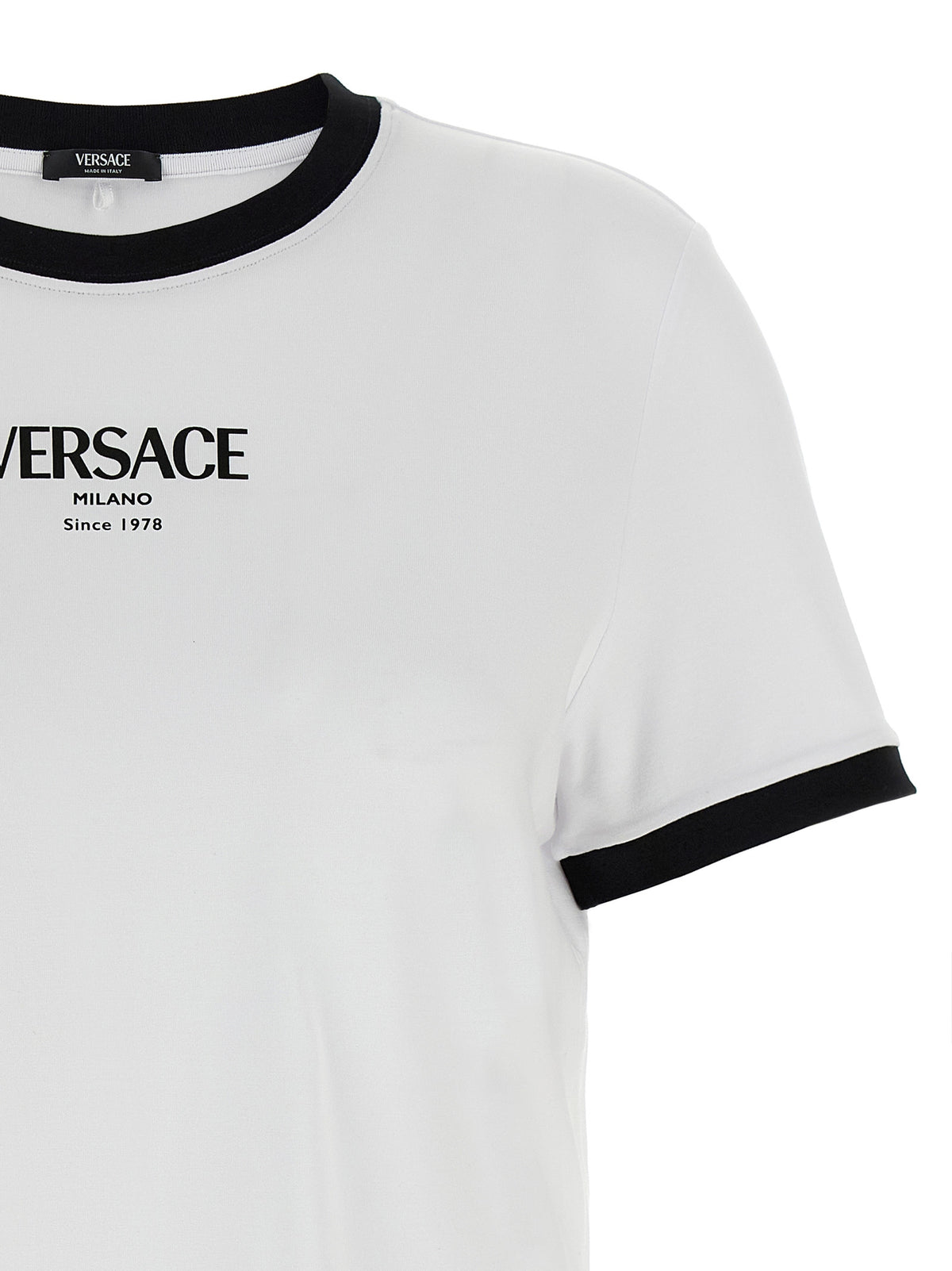 Versace Bicolor Viscose T-Shirt