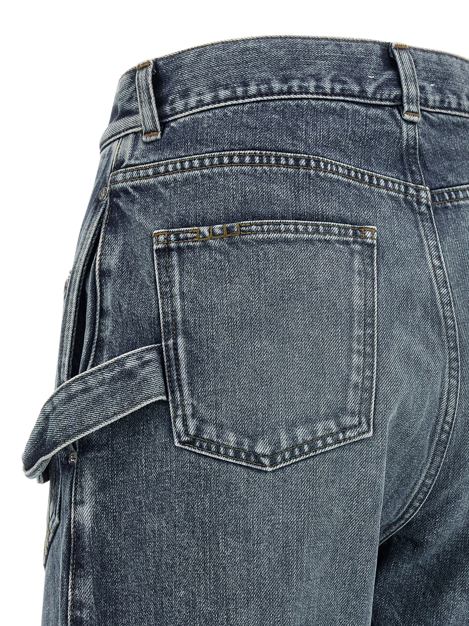 J.W.Anderson Blue Cotton Jeans Denim