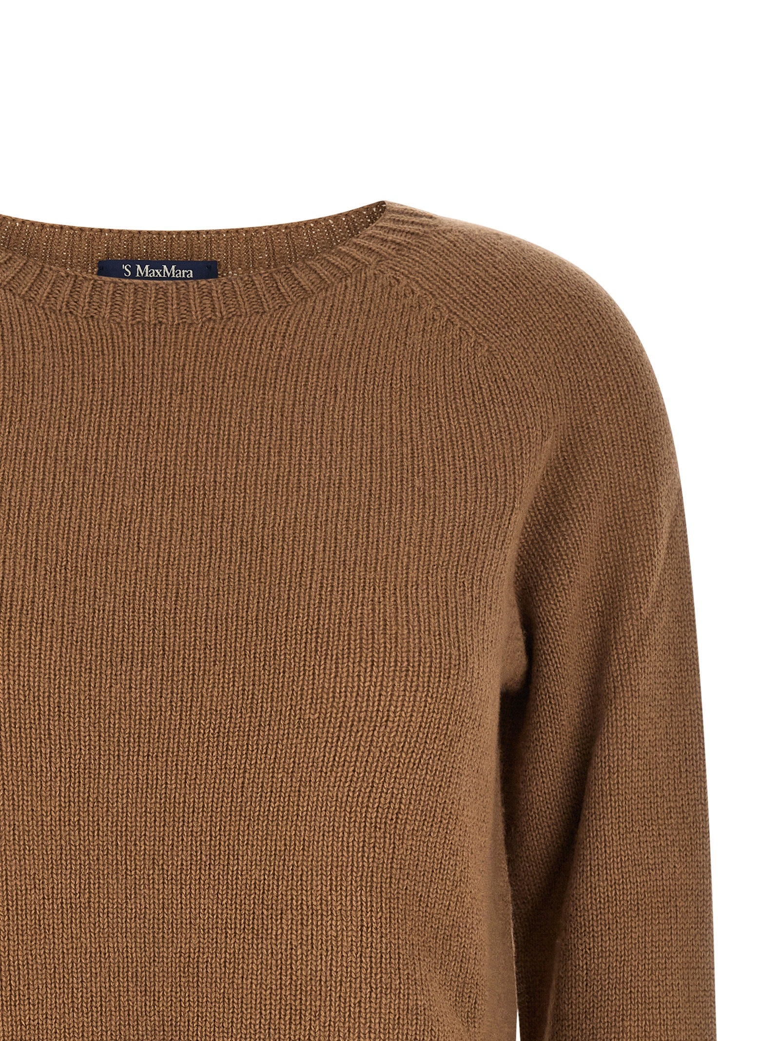 'S Max Mara Brown Wool Cardigan