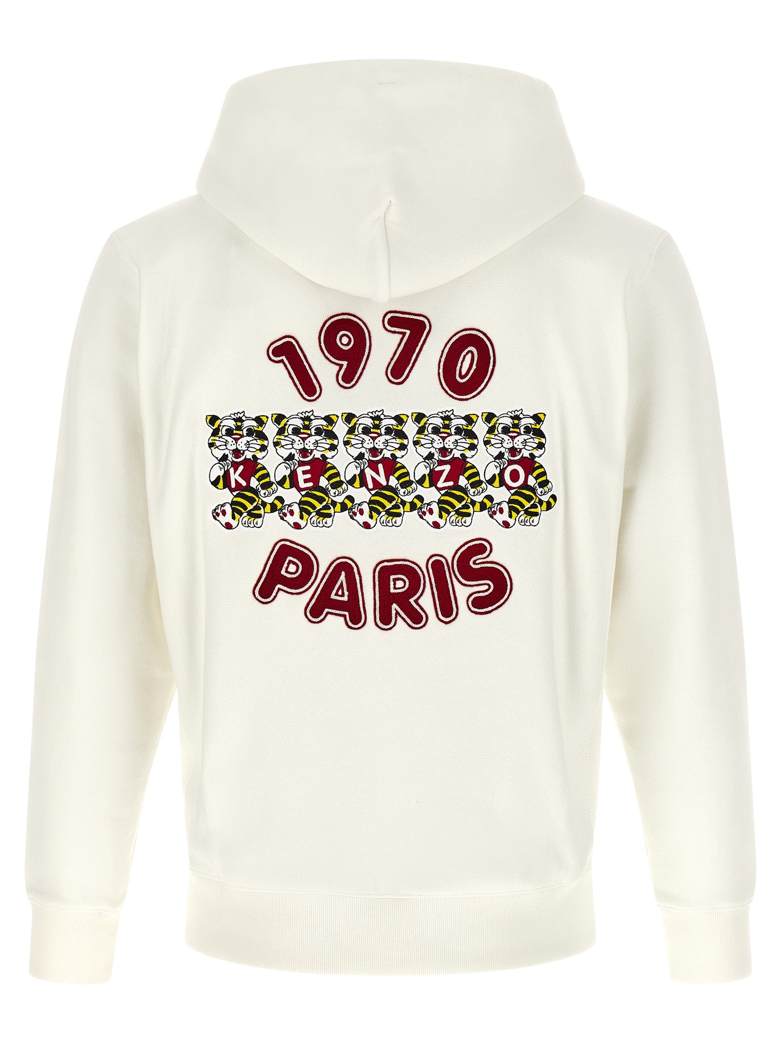 Kenzo White Cotton Sweatshirt