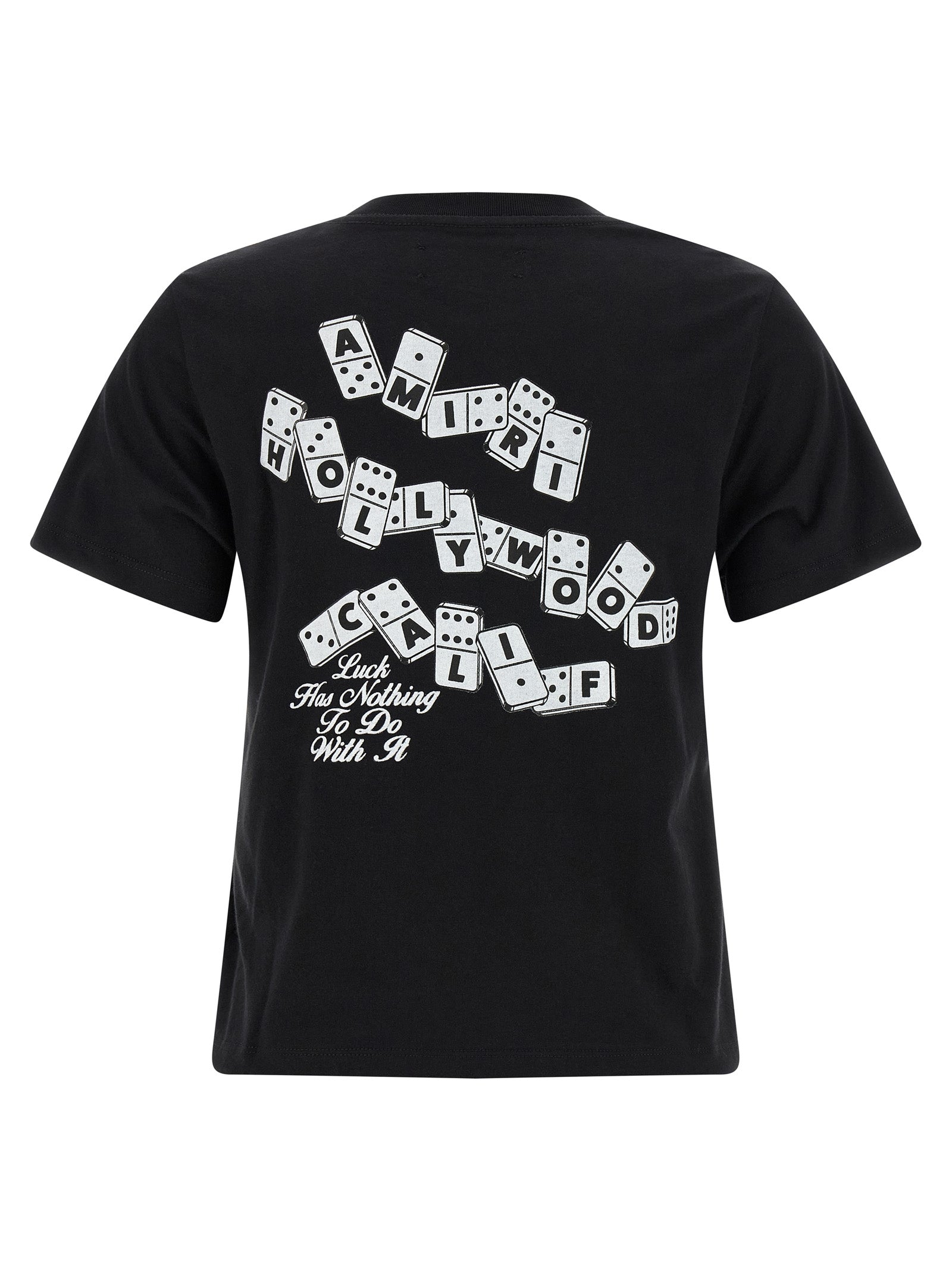Amiri Black Cotton T-Shirt