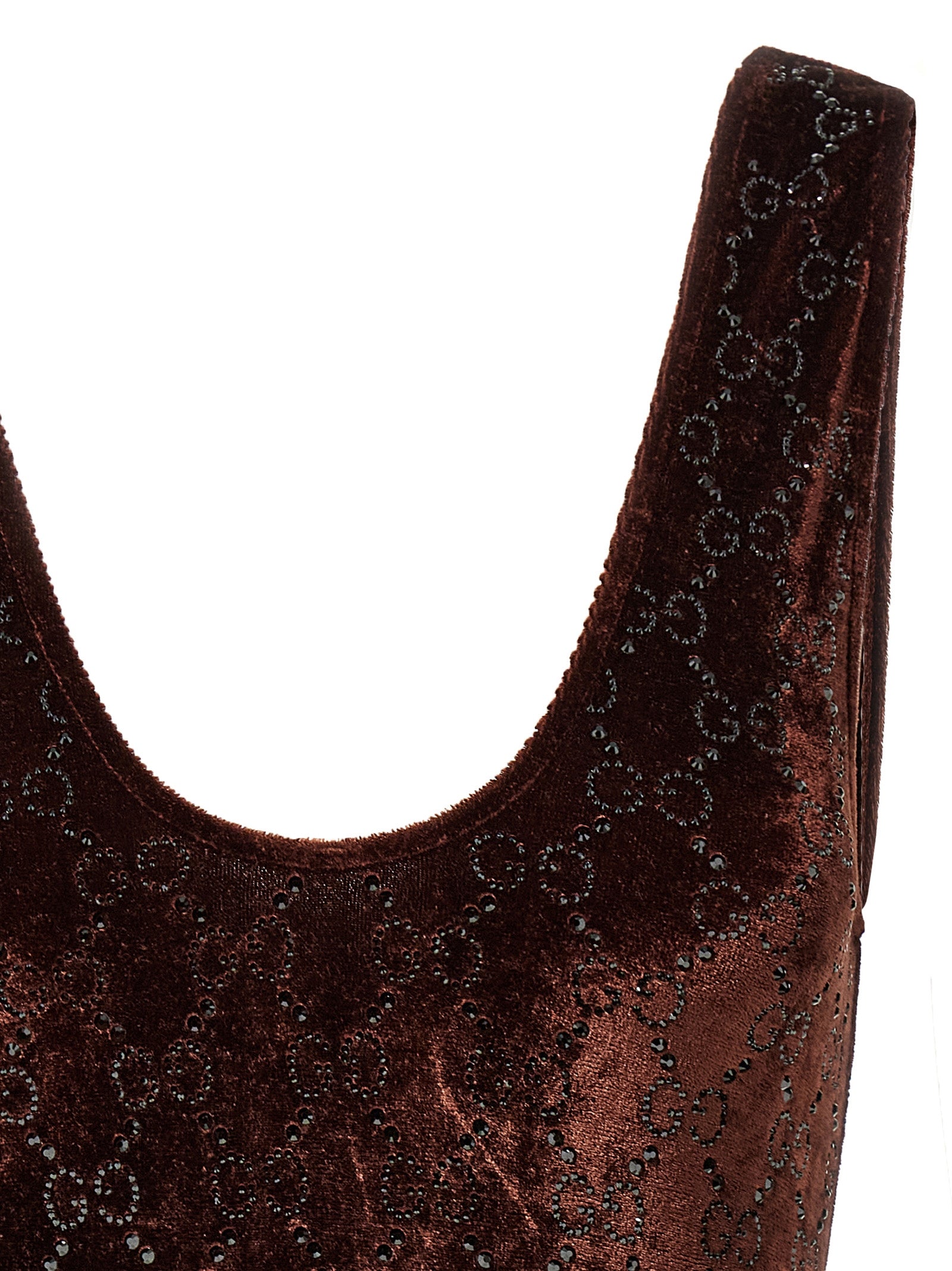 Gucci Brown Polyamide Bodysuit