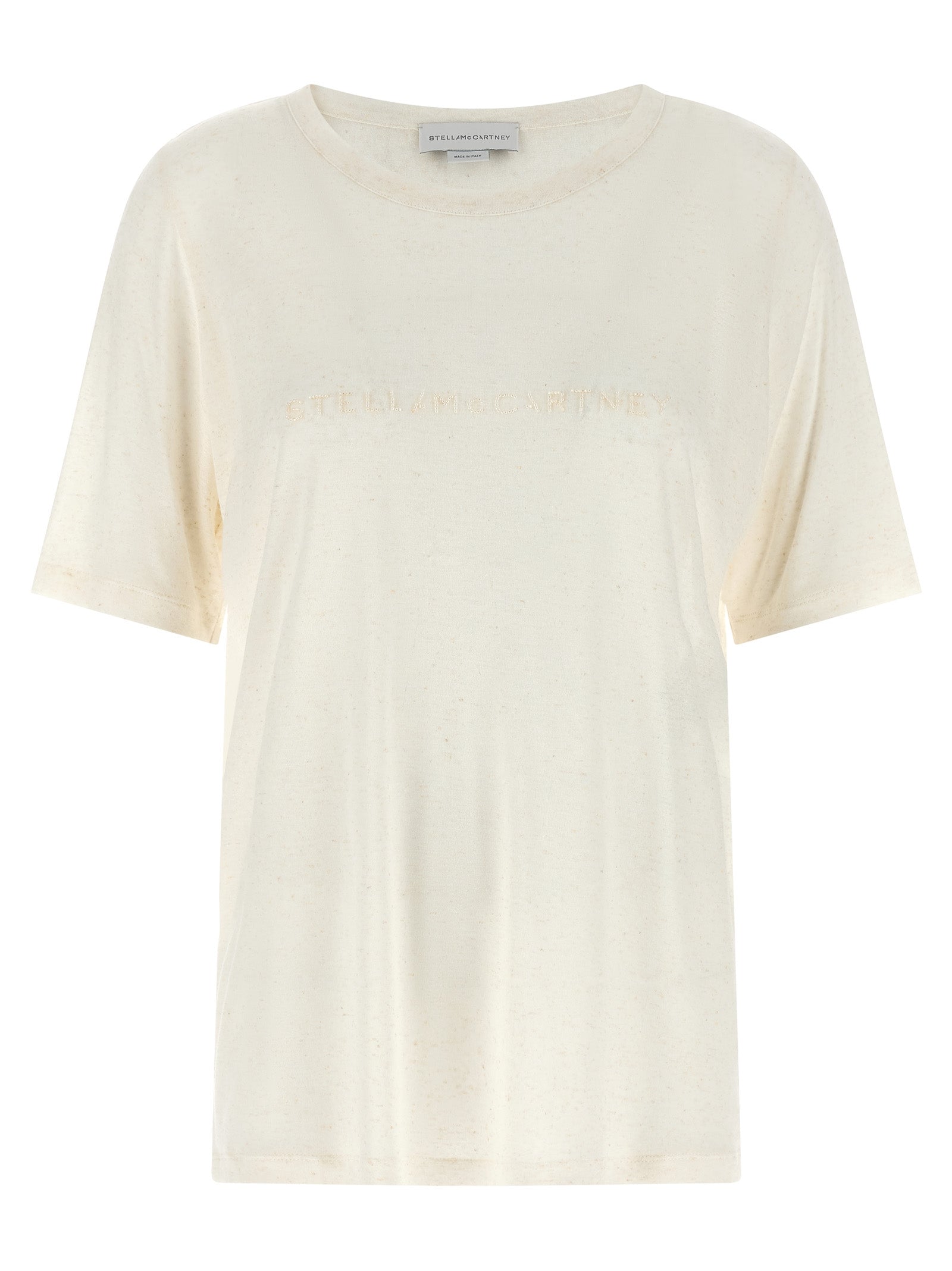 Stella McCartney White Viscose T-Shirt