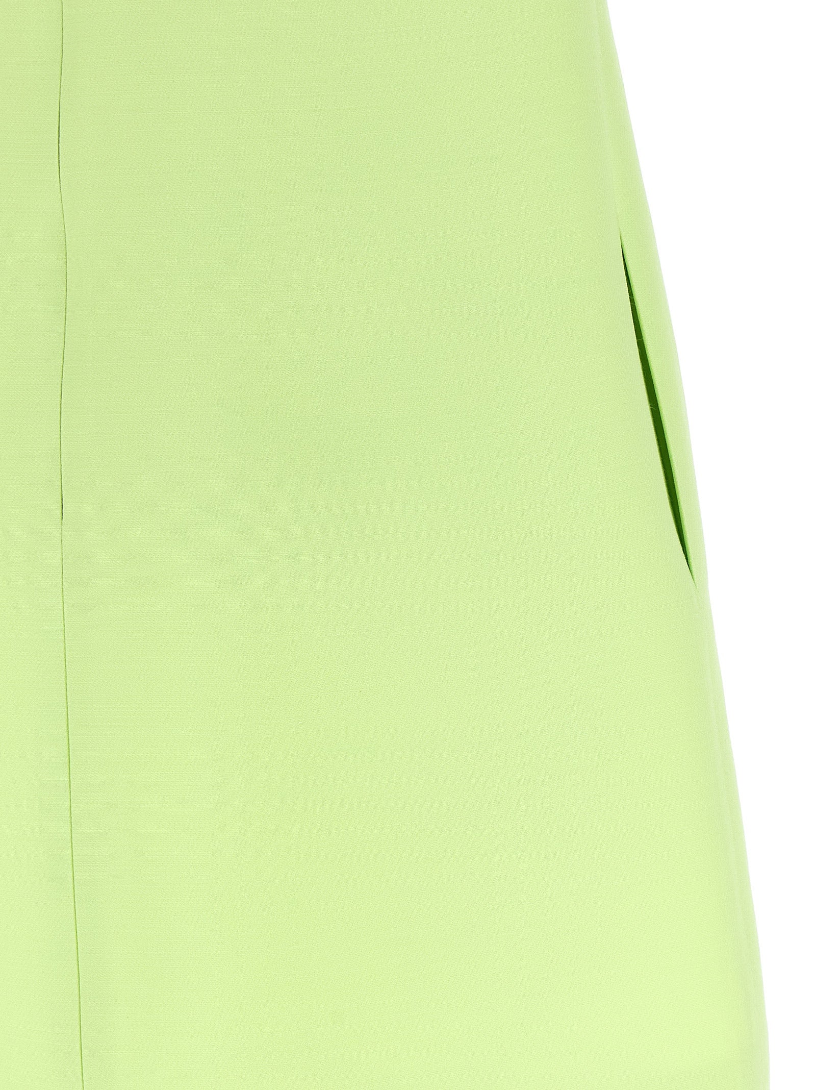 Valentino Garavani Bicolor Virgin Wool Short Dress