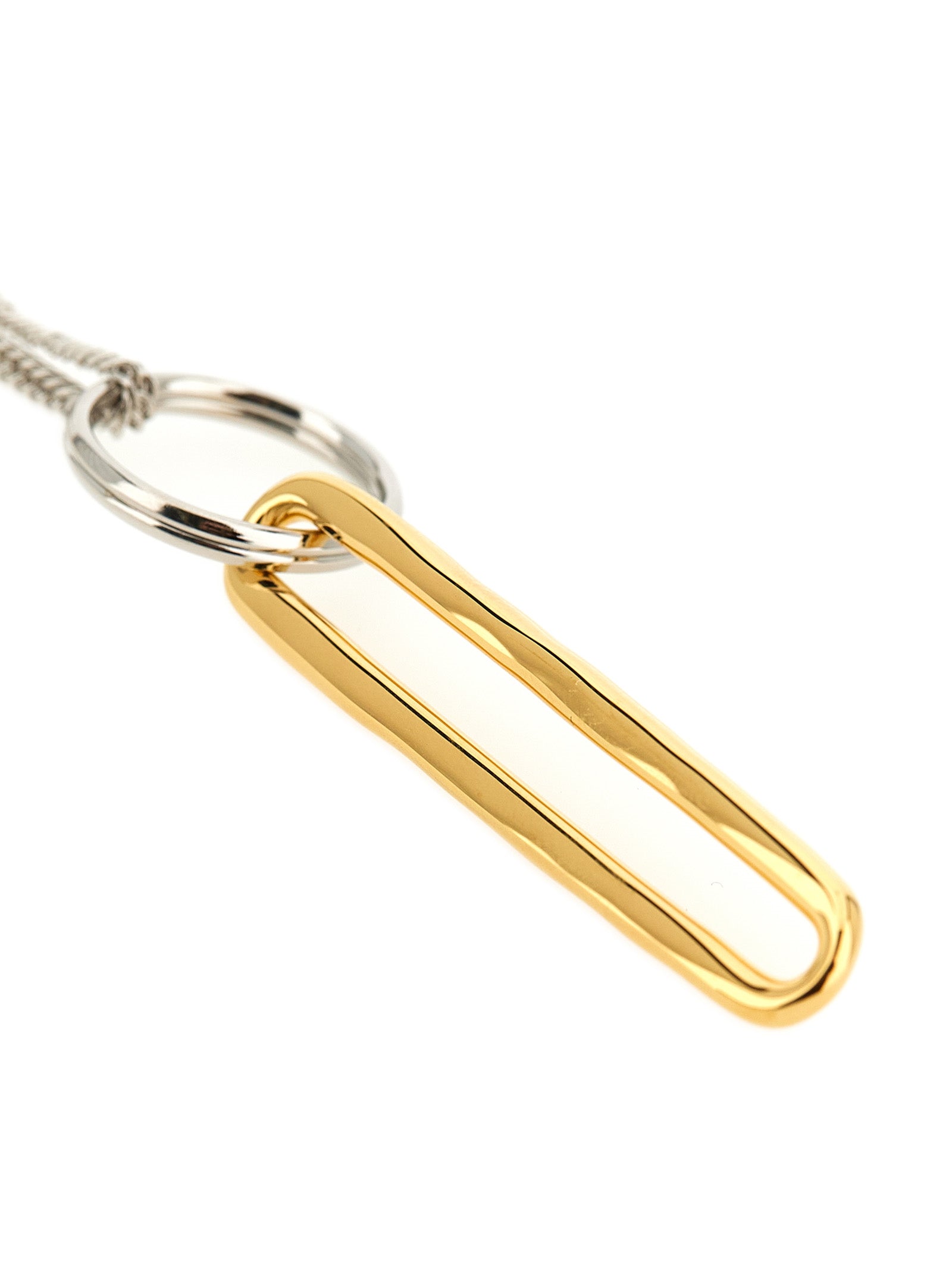 Jil Sander Gold Brass Necklace