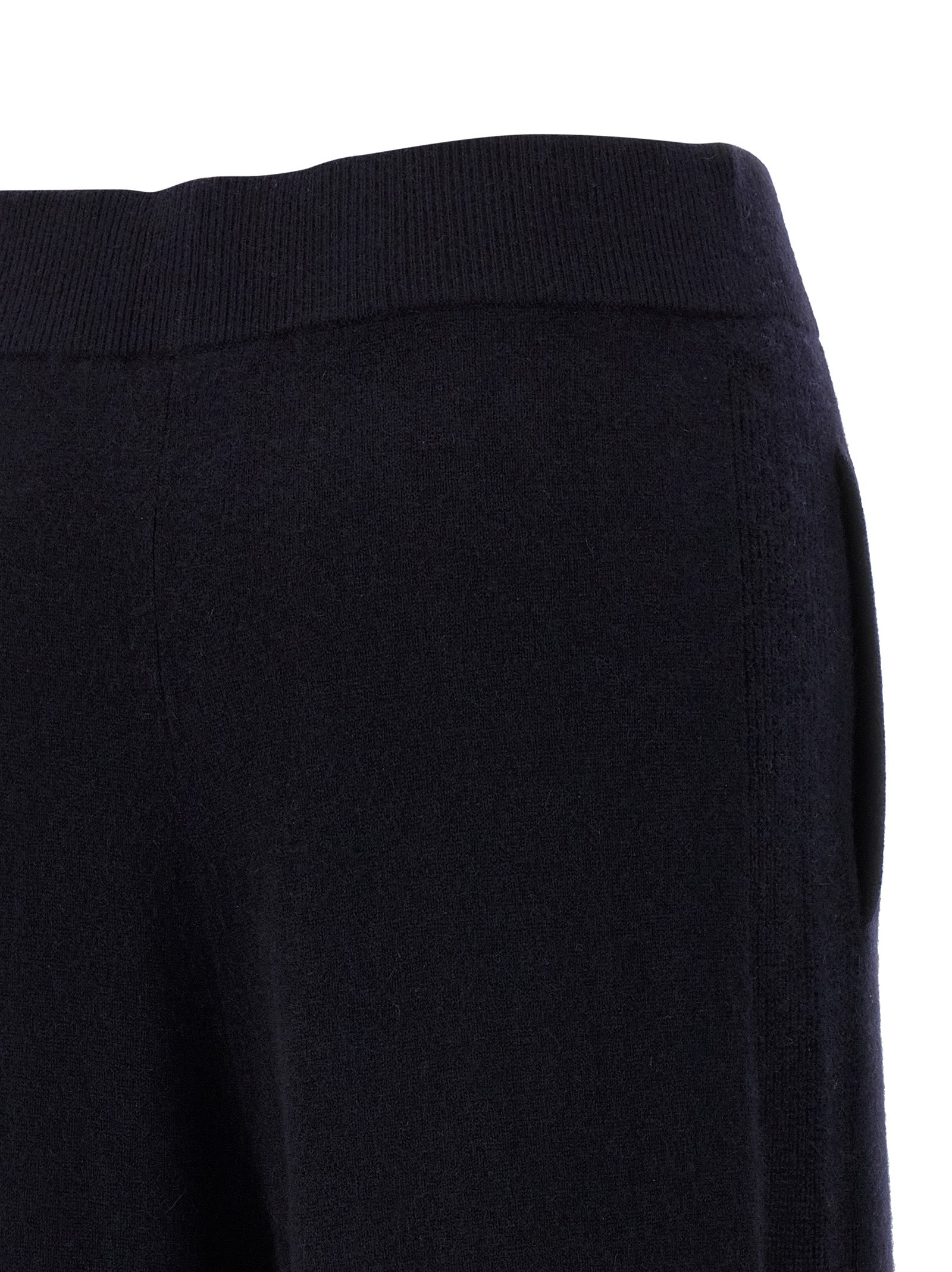 Max Mara Blue Cashmere Casual Pants