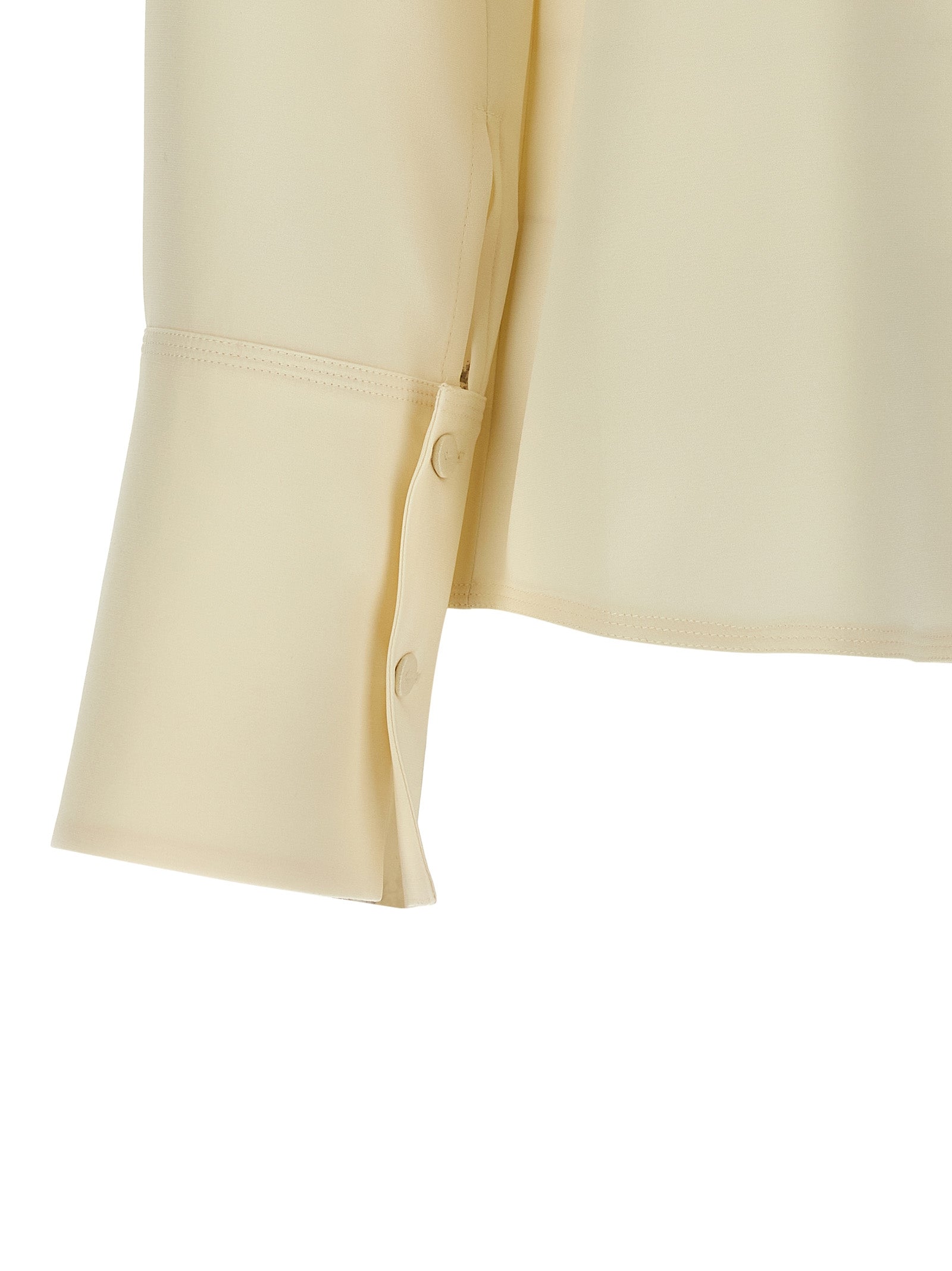 Max Mara White Silk Blouse