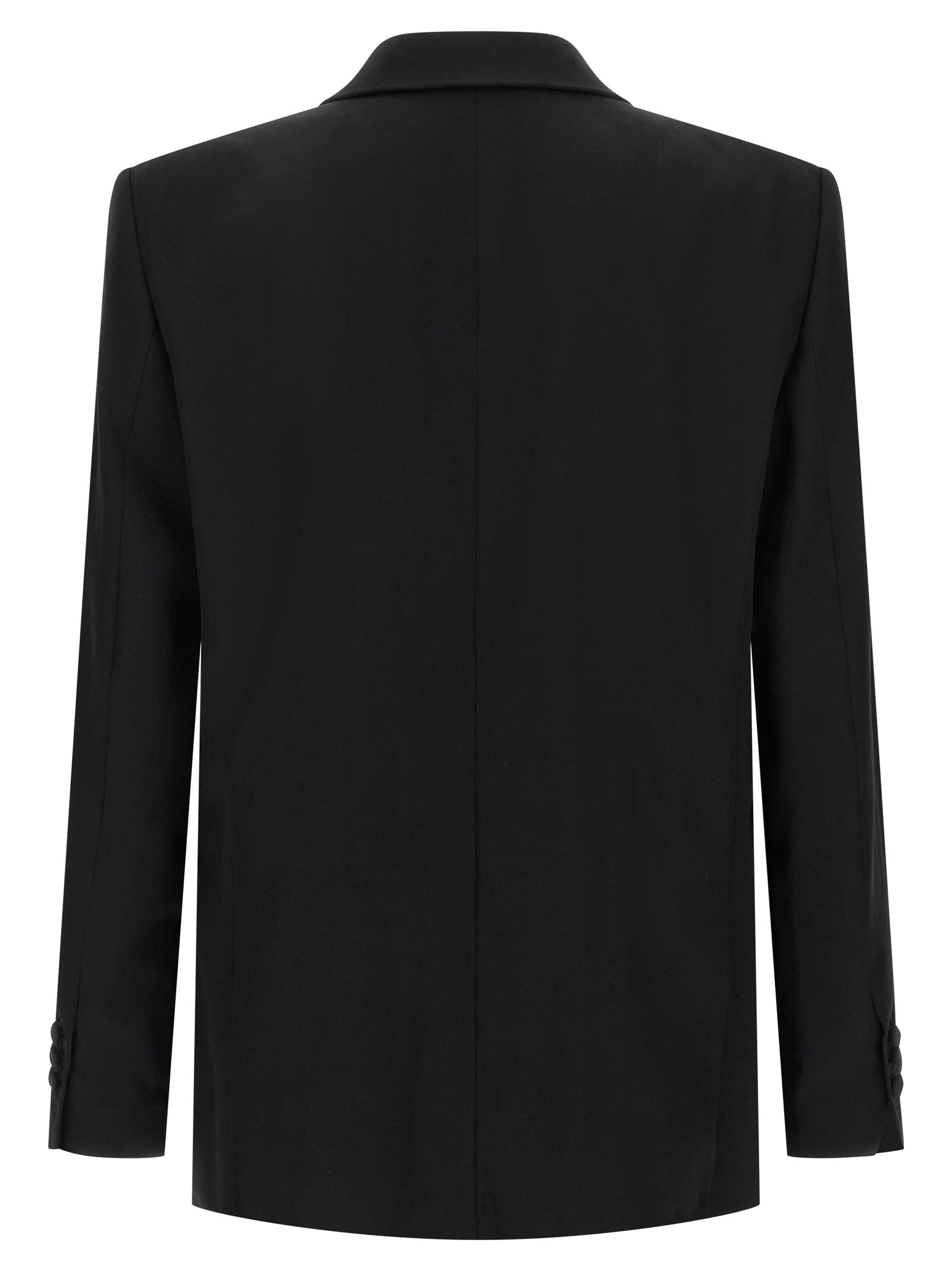 Balmain Black Virgin Wool Blazer