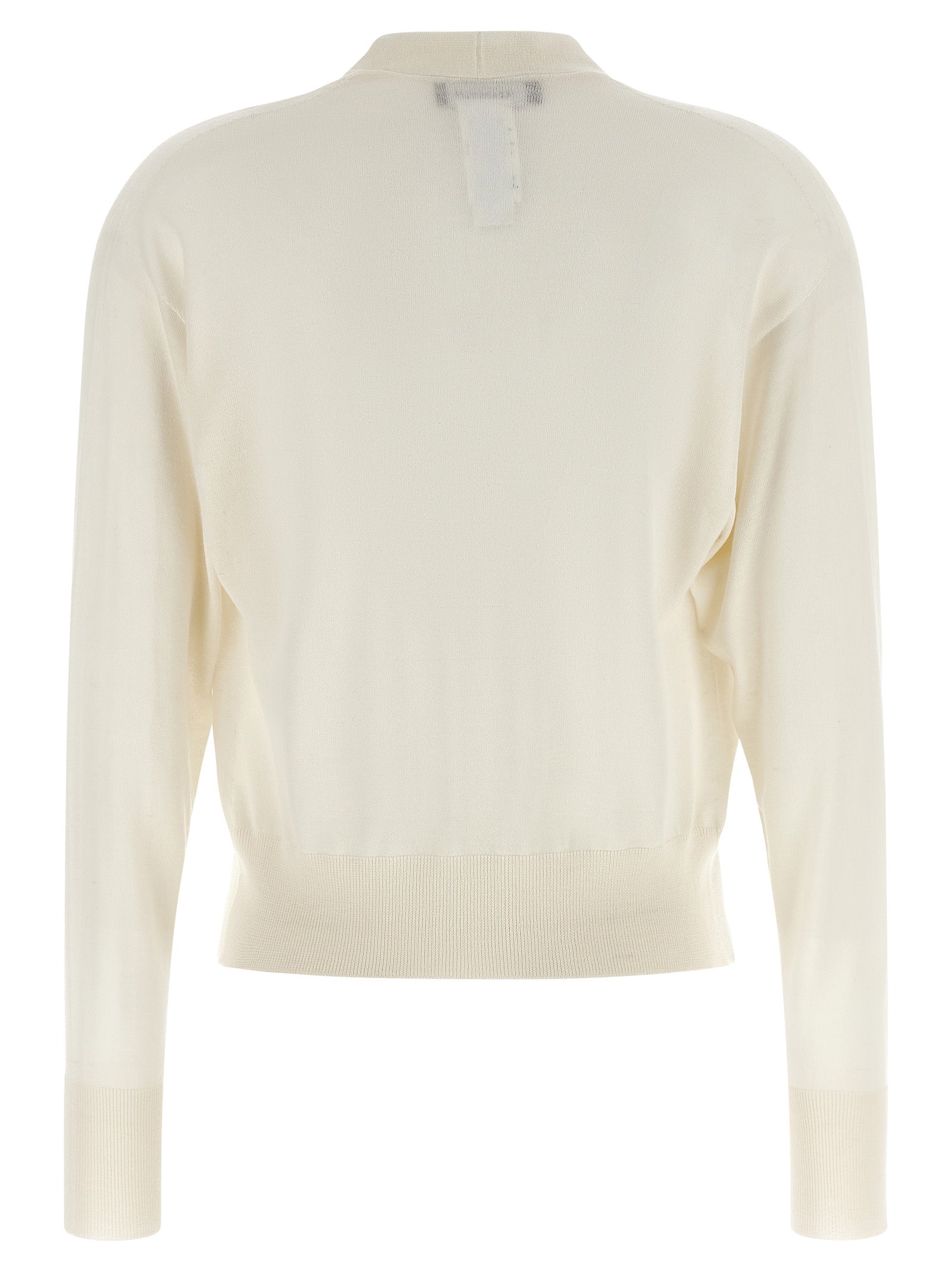 Fabiana Filippi White Cashmere Cardigan
