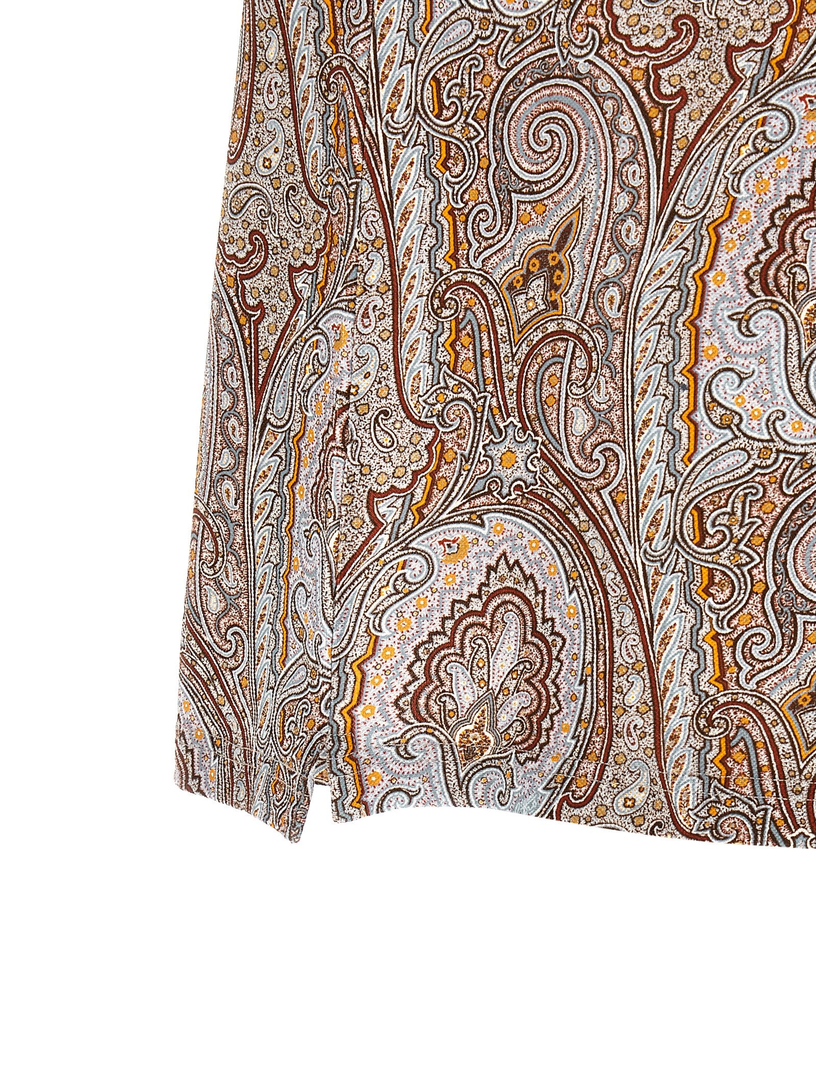 Etro Multicolor Cotton Polo Shirt