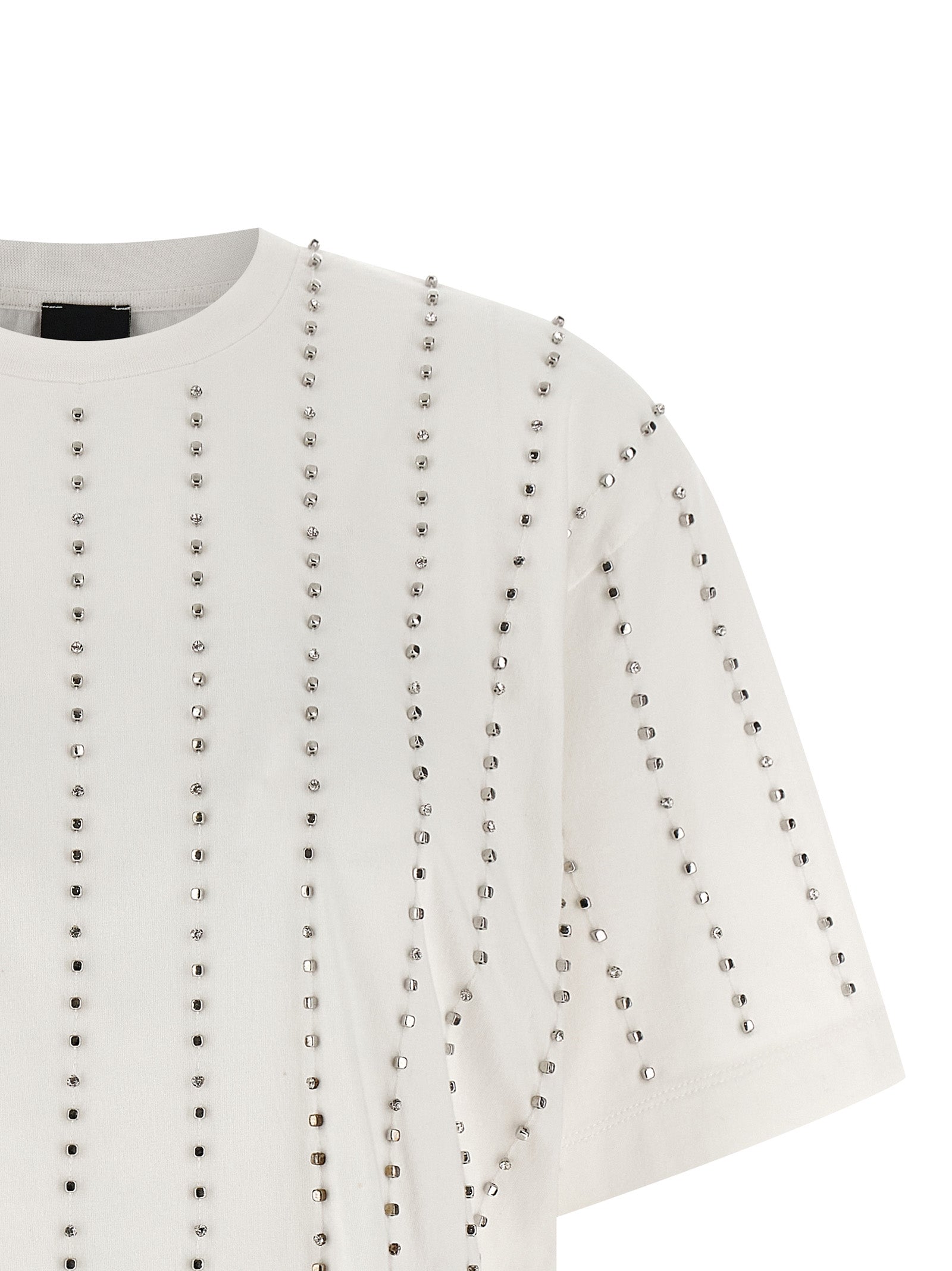 PINKO White Cotton T-Shirt