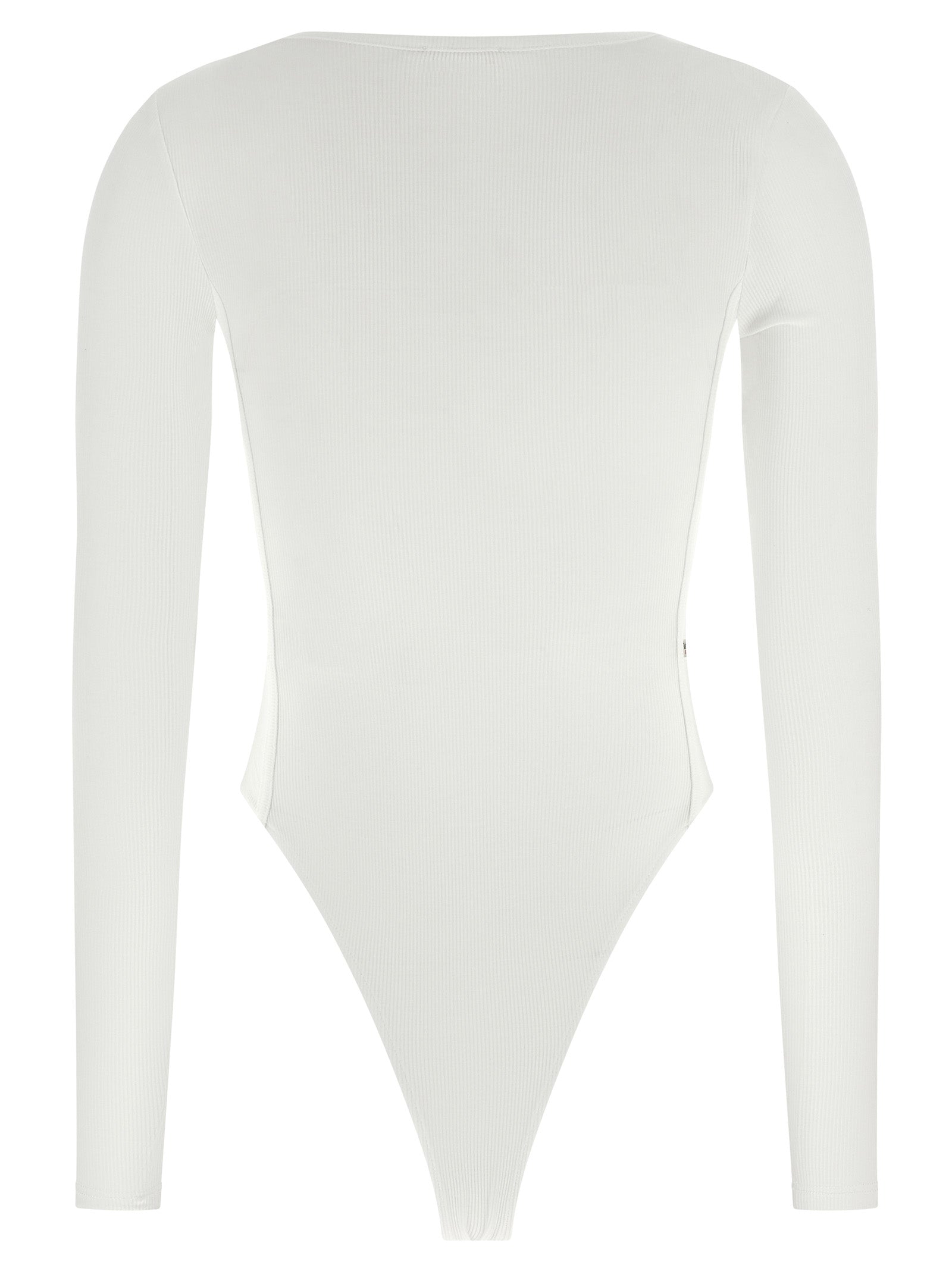Diesel White Viscose Bodysuit