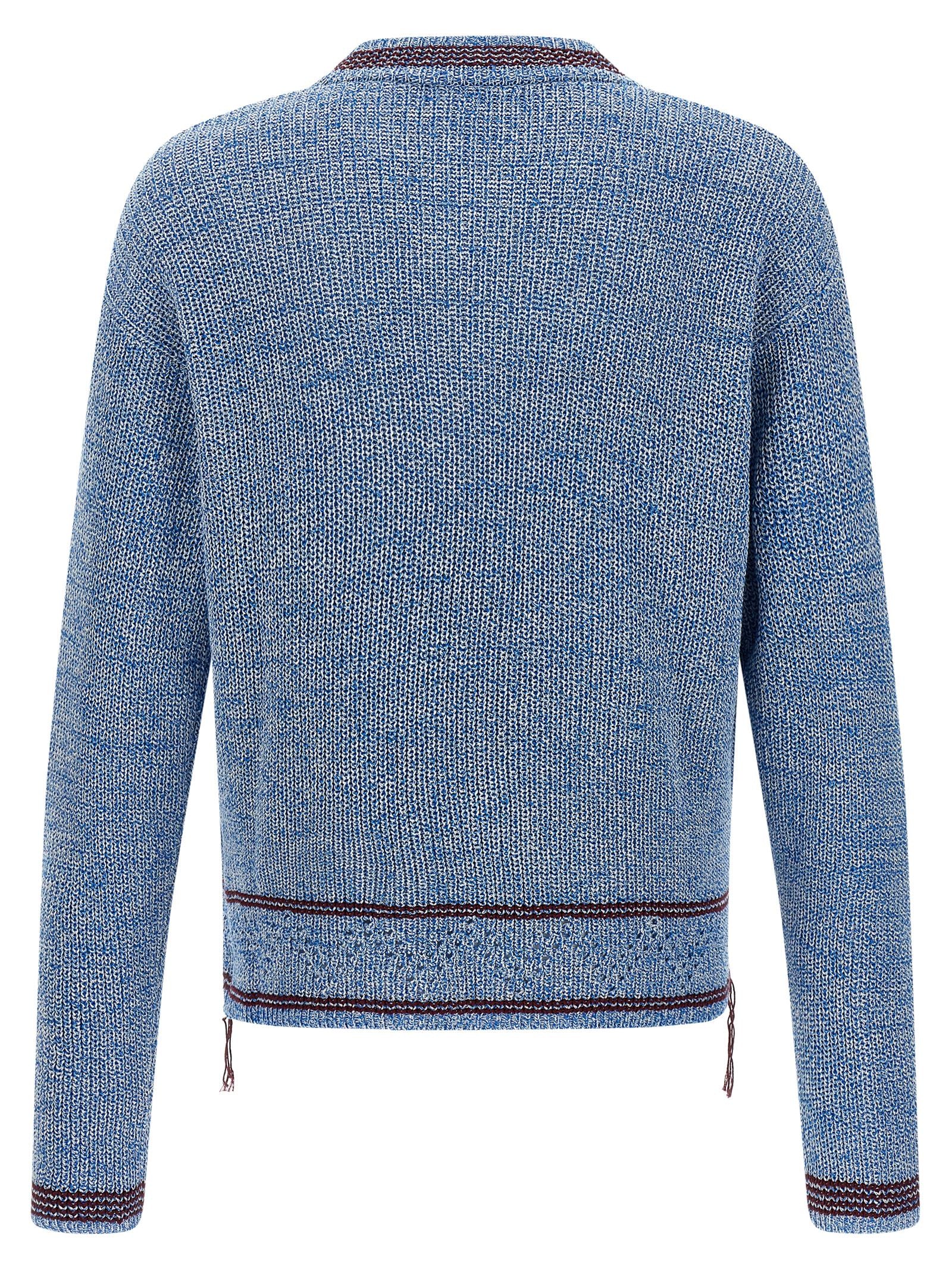 Marni Blue Cotton Cardigan