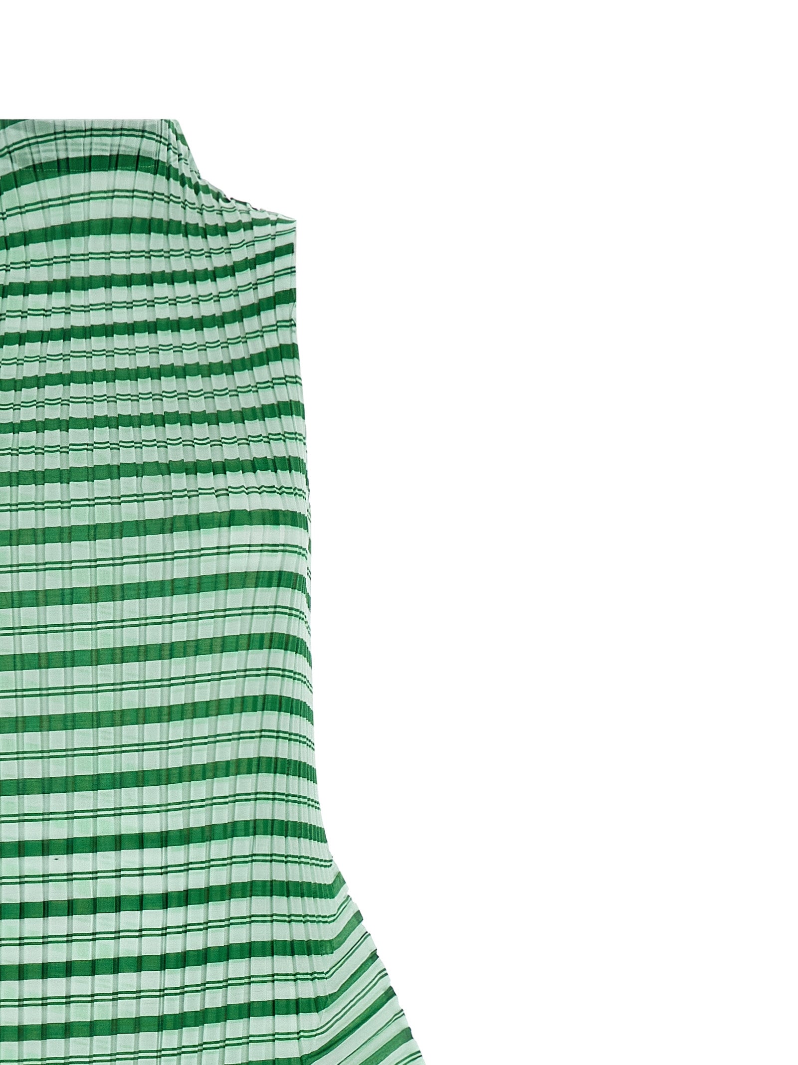Issey Miyake Bicolor Polyester Long Dress