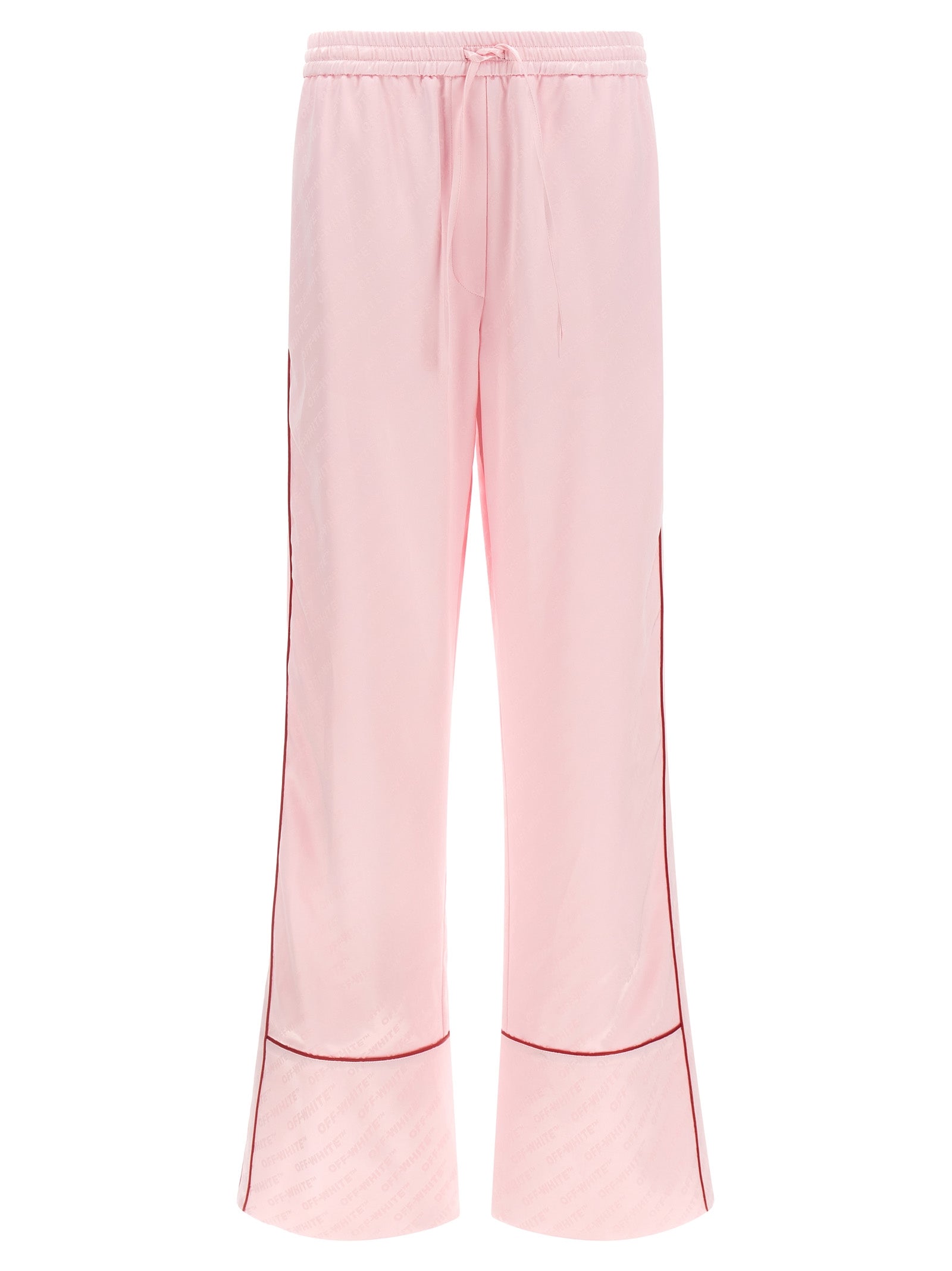 Off-White Multicolor Viscose Casual Pants