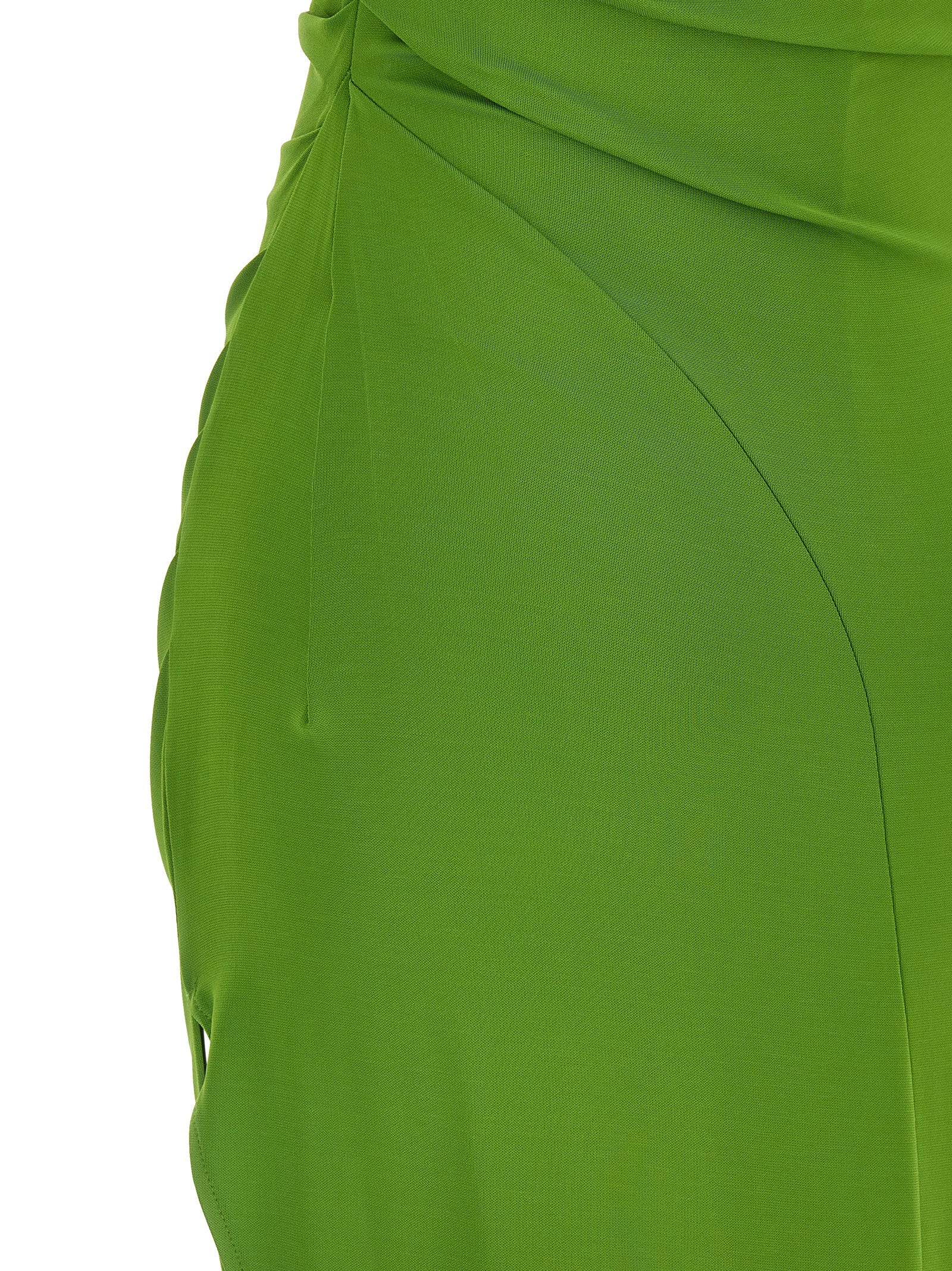 Elisabetta Franchi Bicolor Viscose Long Dress