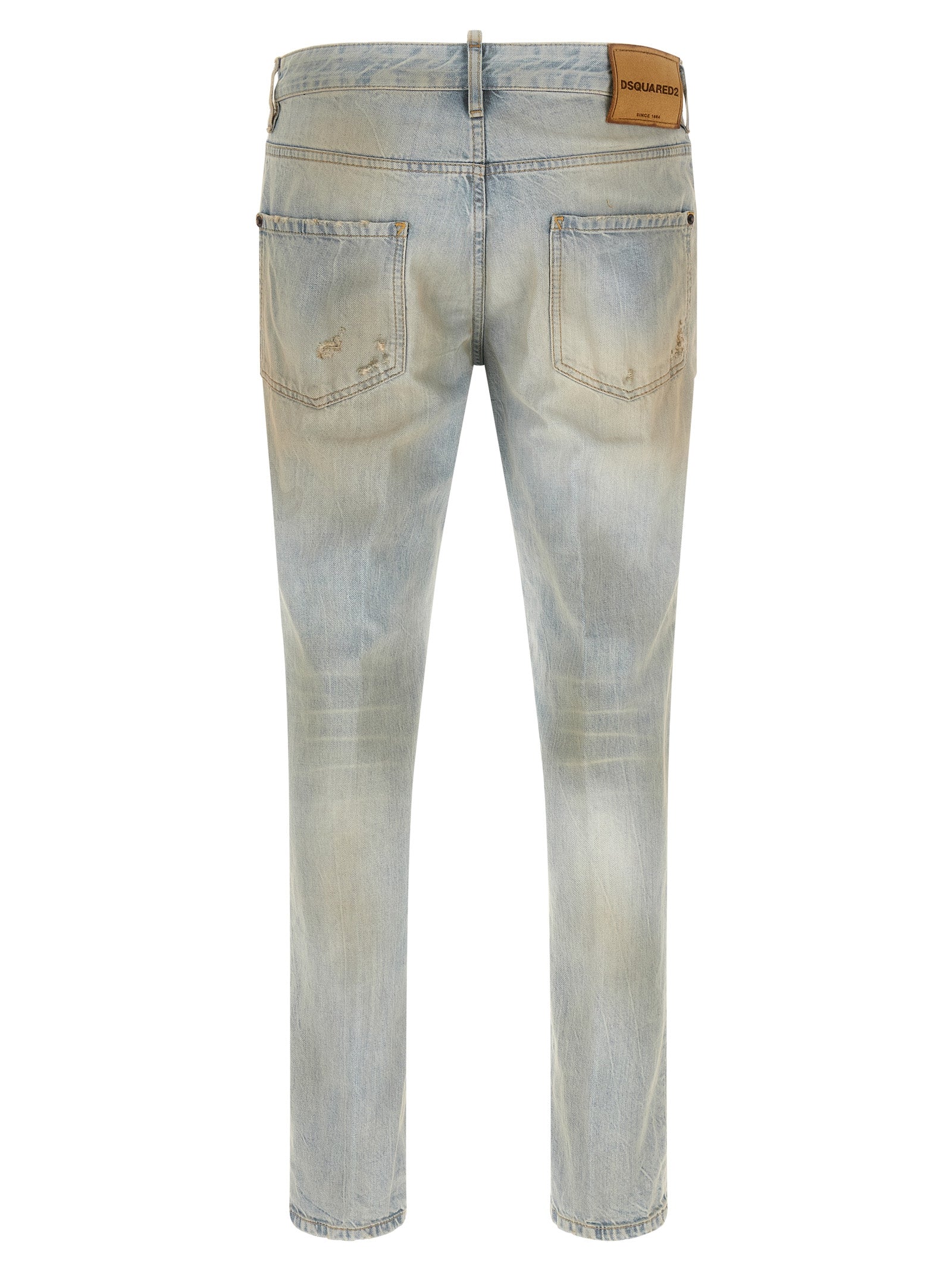 Dsquared² Blue Cotton Jeans Denim