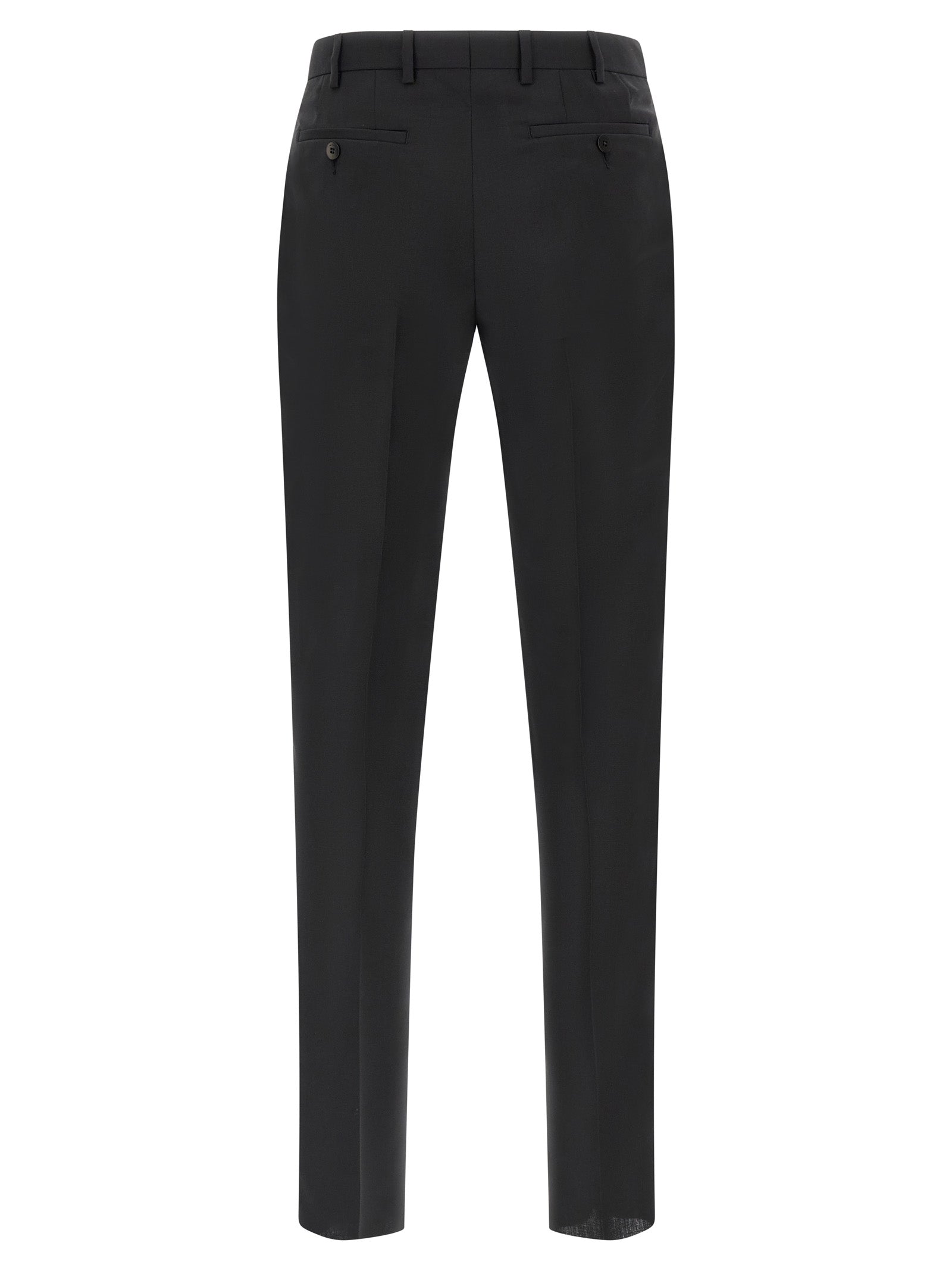 Pal Zileri Black Wool Two-Piece Suit