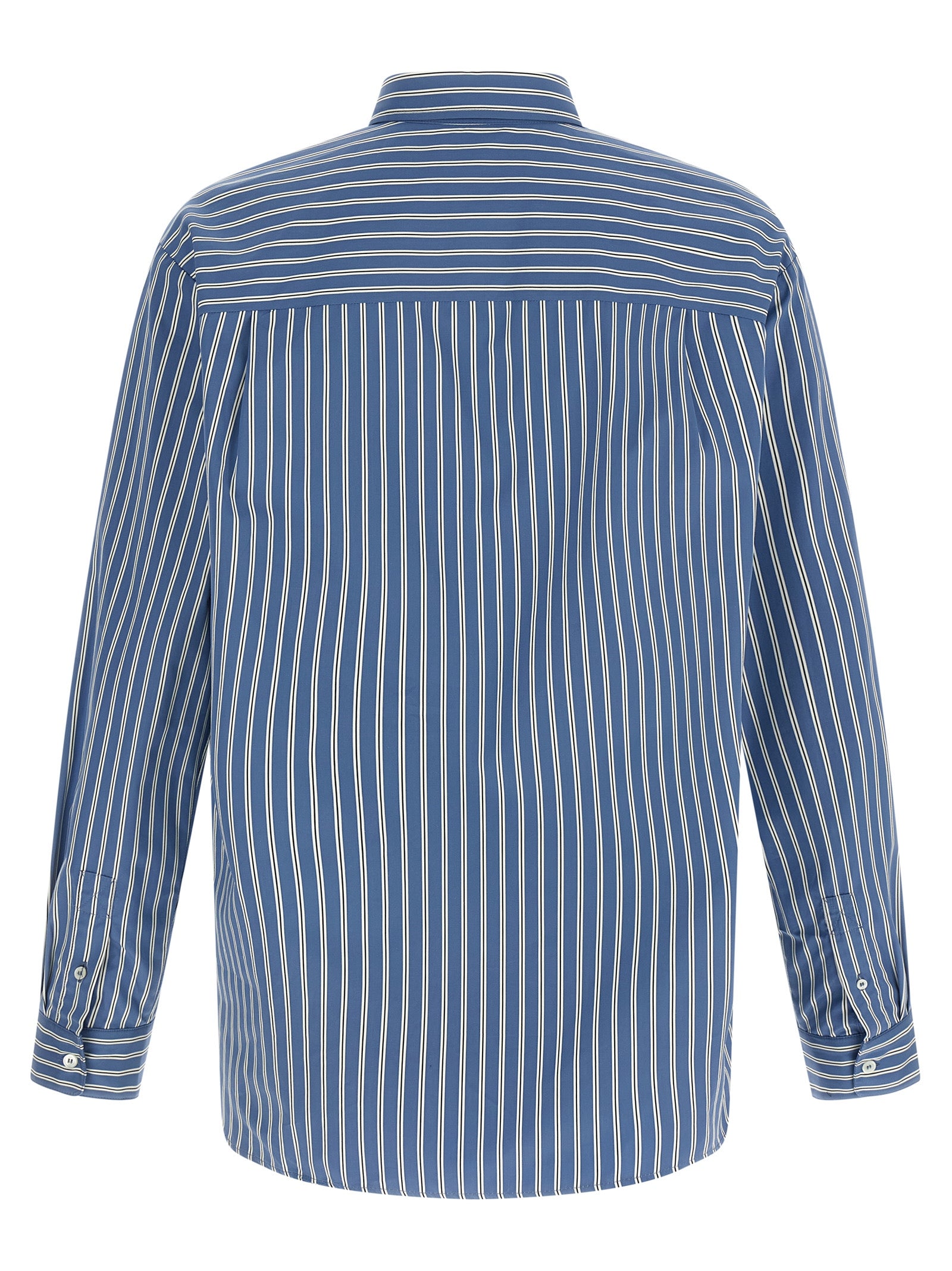 A.P.C. Blue Cotton Blouse