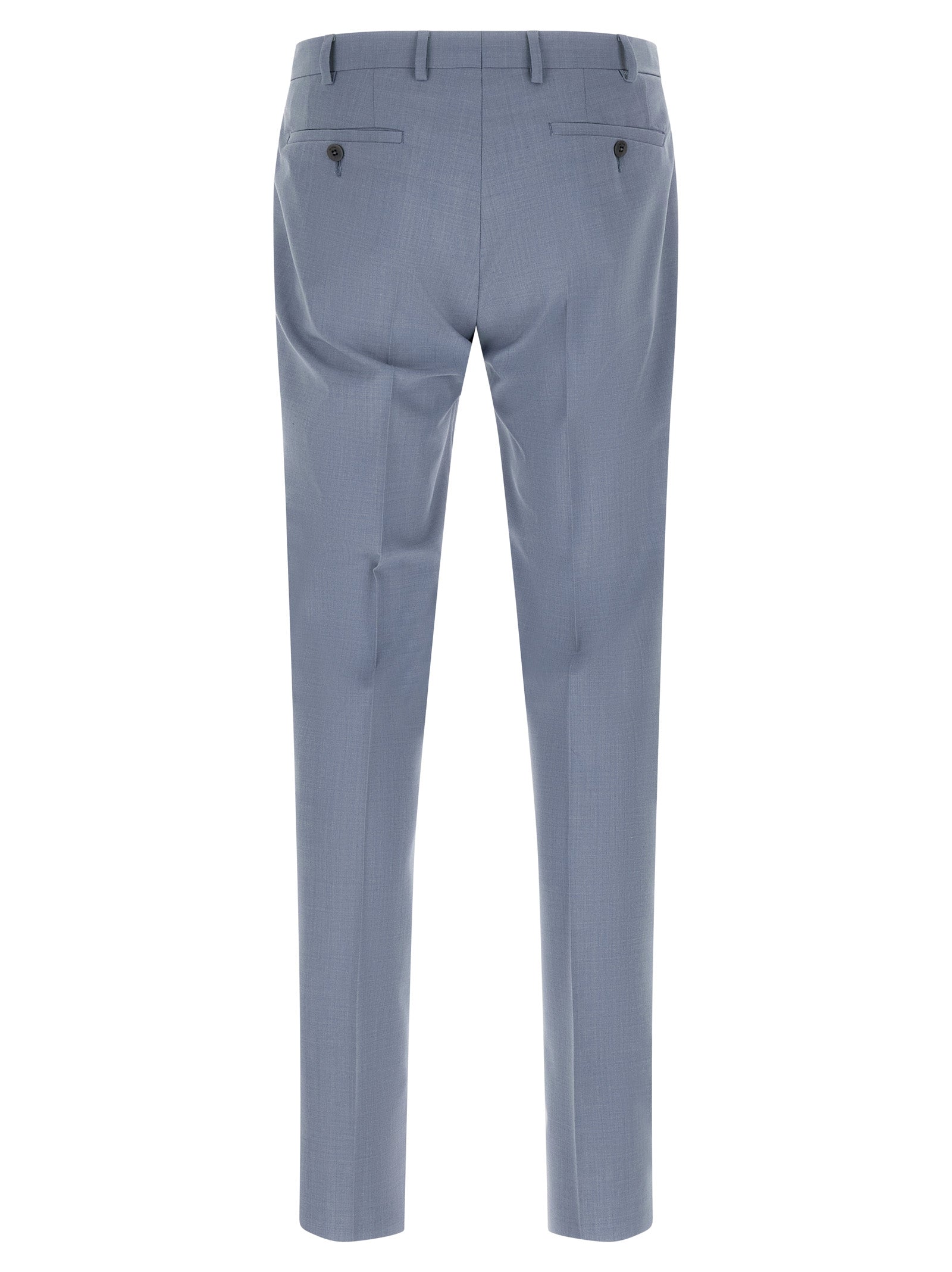 Pal Zileri Blue Polyester Two-Piece Suit