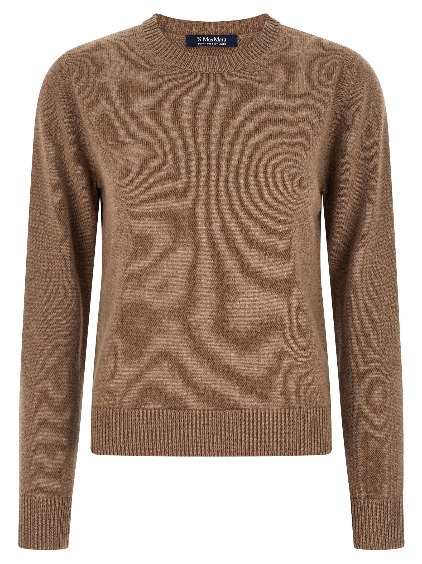 'S Max Mara Brown Wool Cardigan