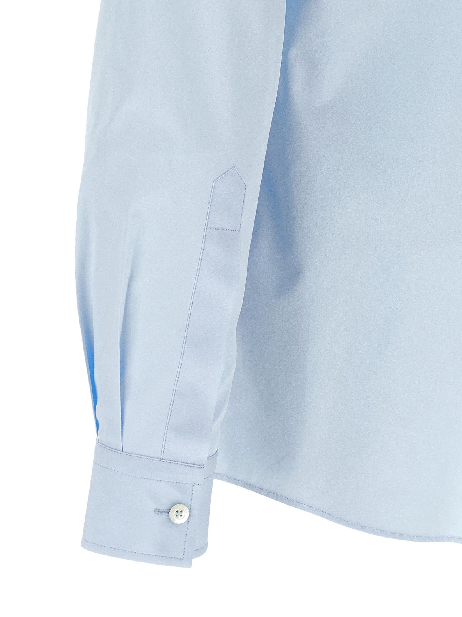 Moschino Blue Cotton Blouse