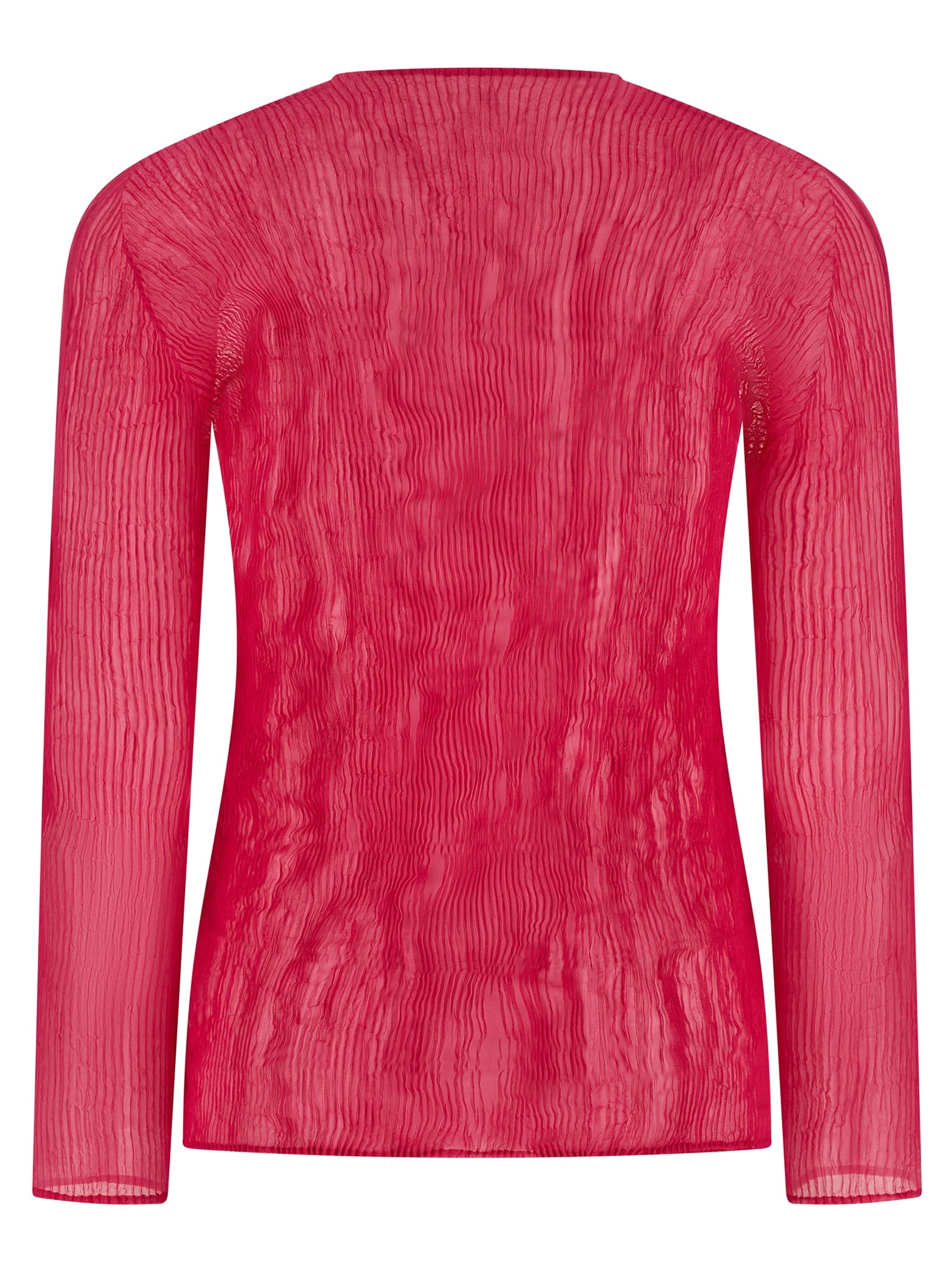 Issey Miyake Fuchsia Polyester Shirt