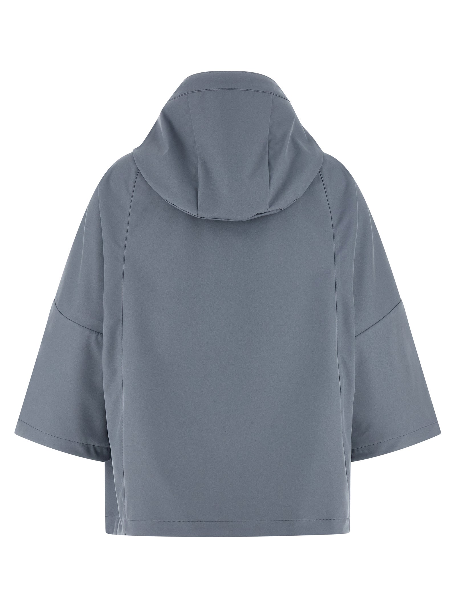 MooRER Blue Polyester Shell Jacket